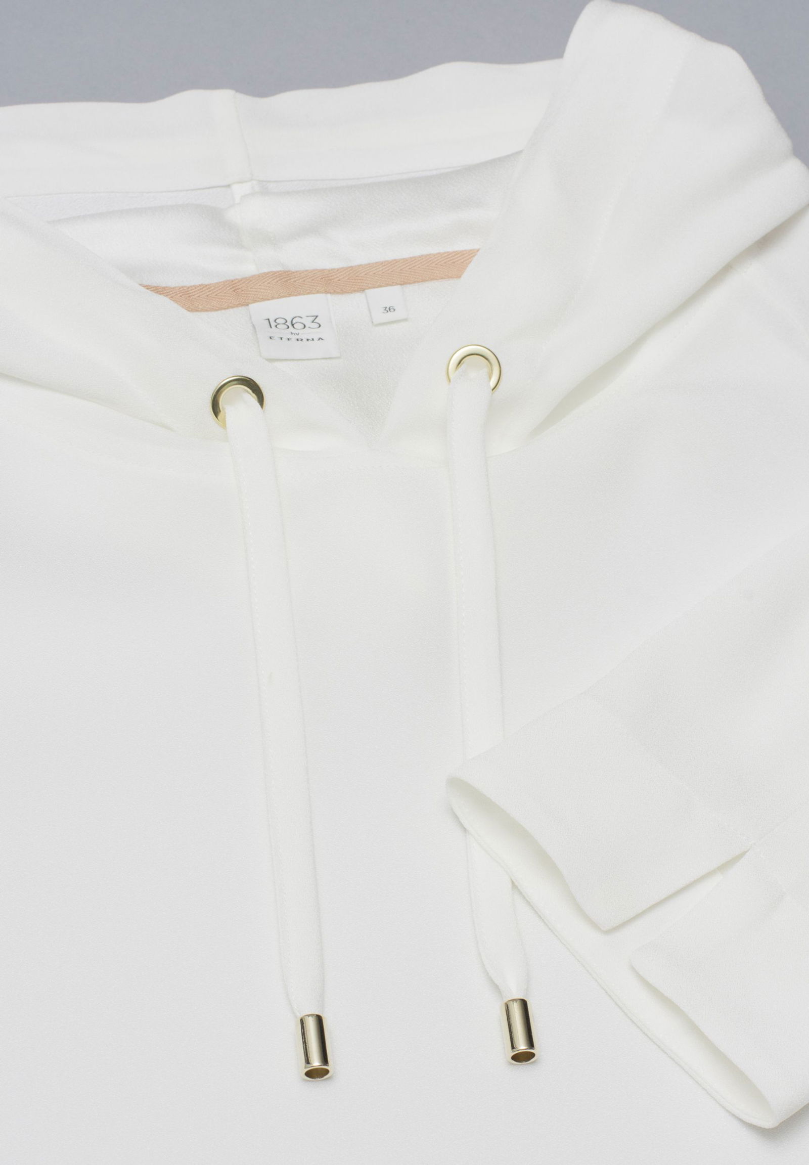 Bluse Satingewebe Langarm