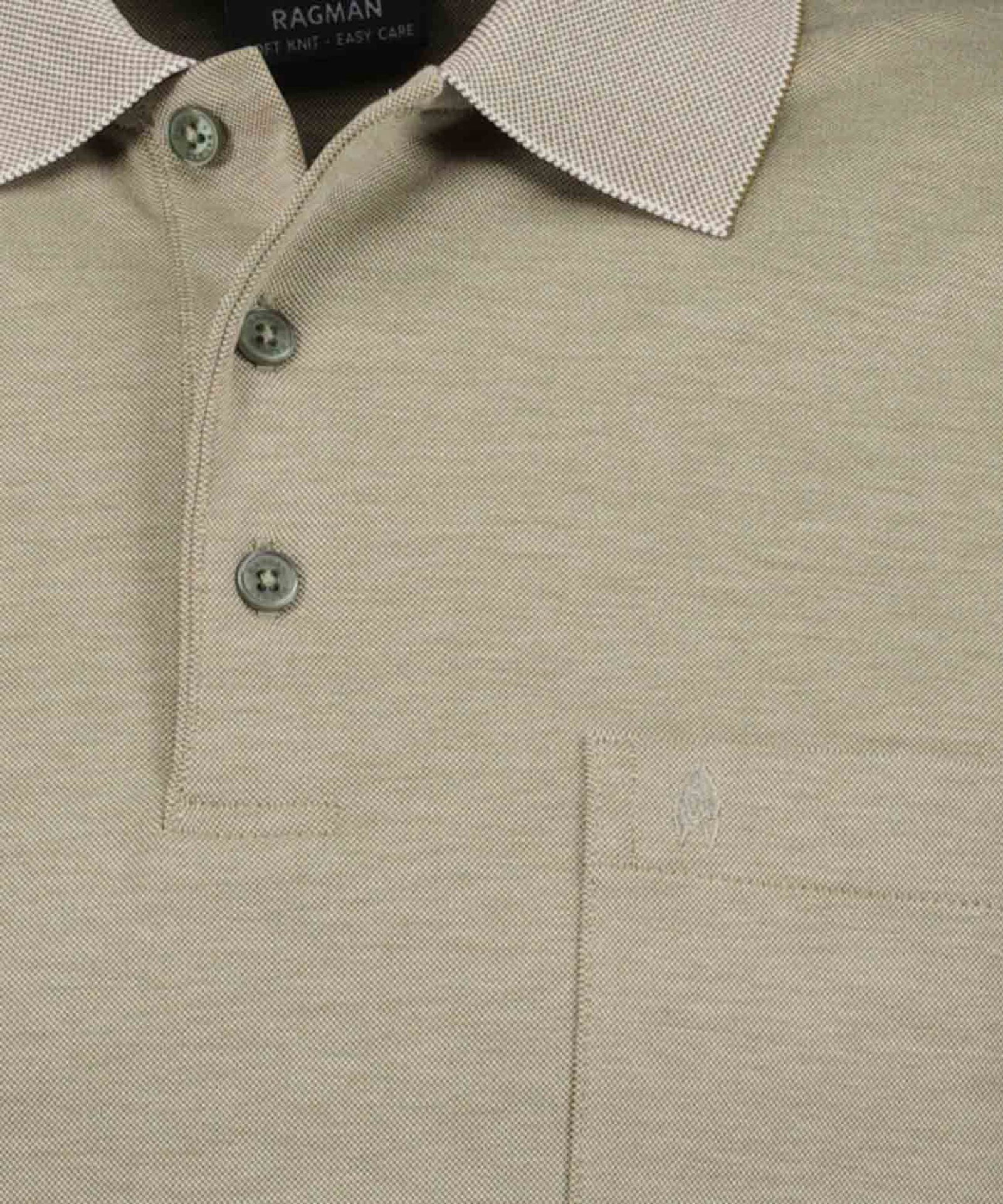 RAGMAN |  RAGMAN Poloshirt  | 3XL | kitt