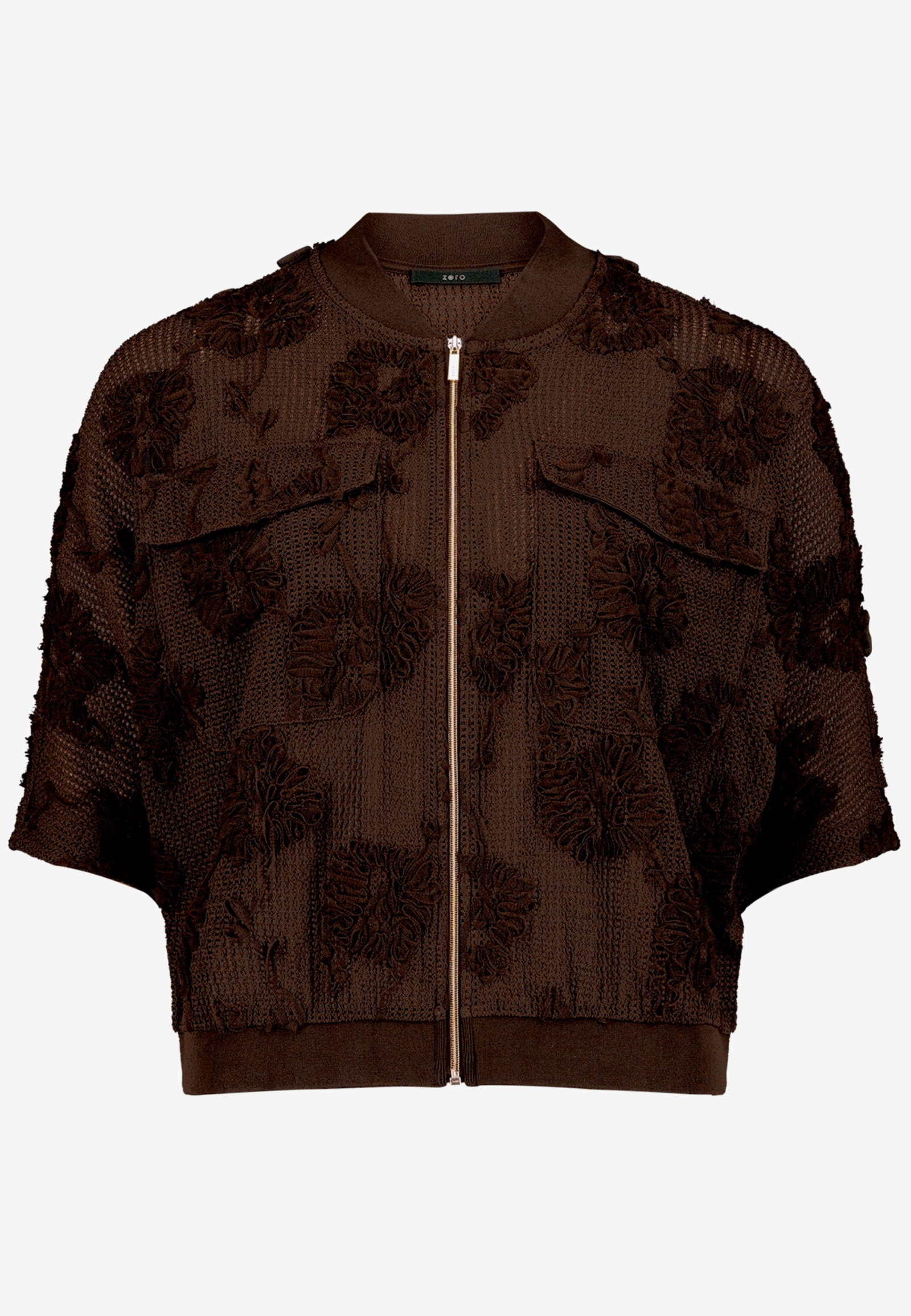 Blazerjacke Kurz 1/2 Arm, Chocolate Plum #1