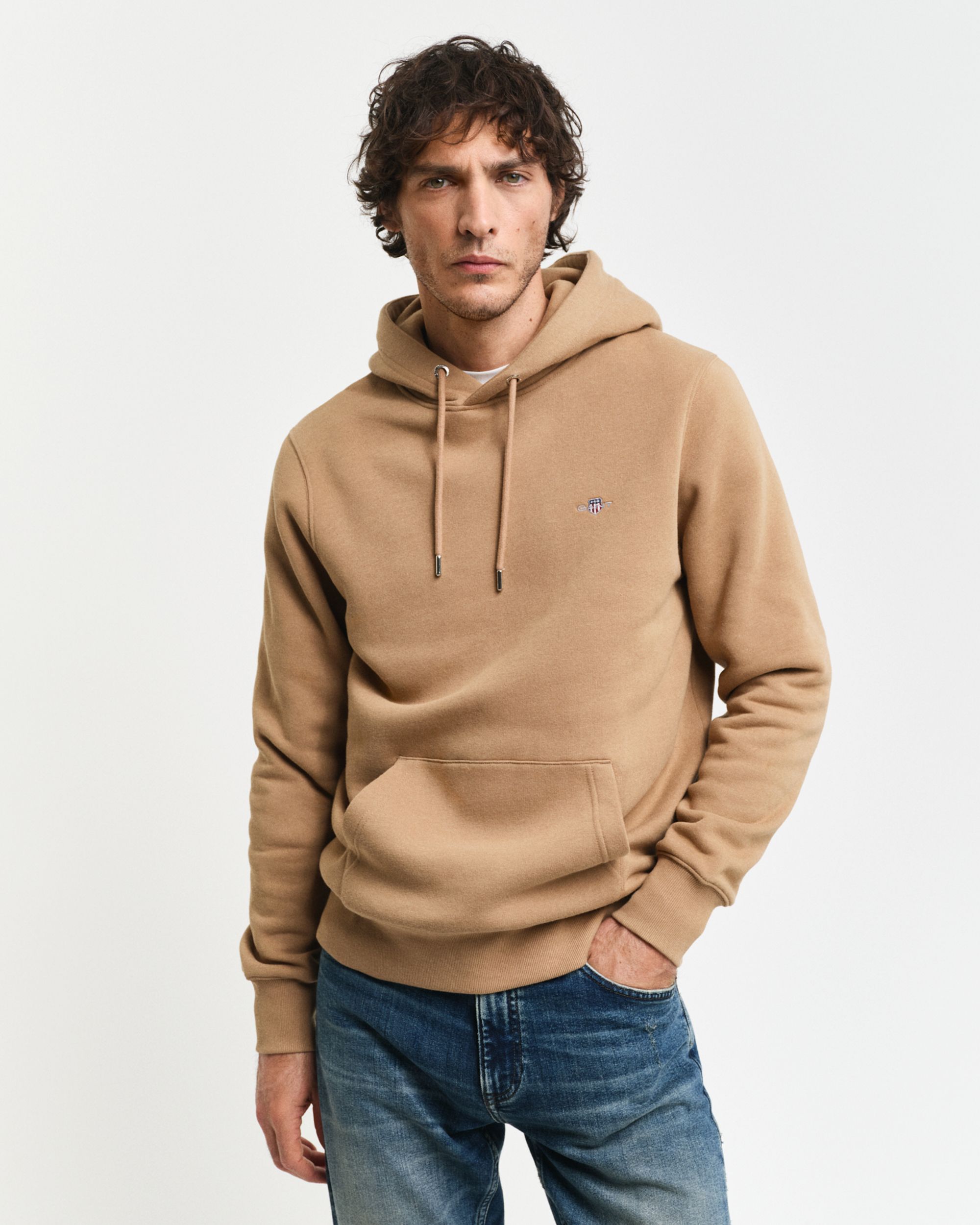 Gant |  Gant Sweatshirt  | L | warm khaki