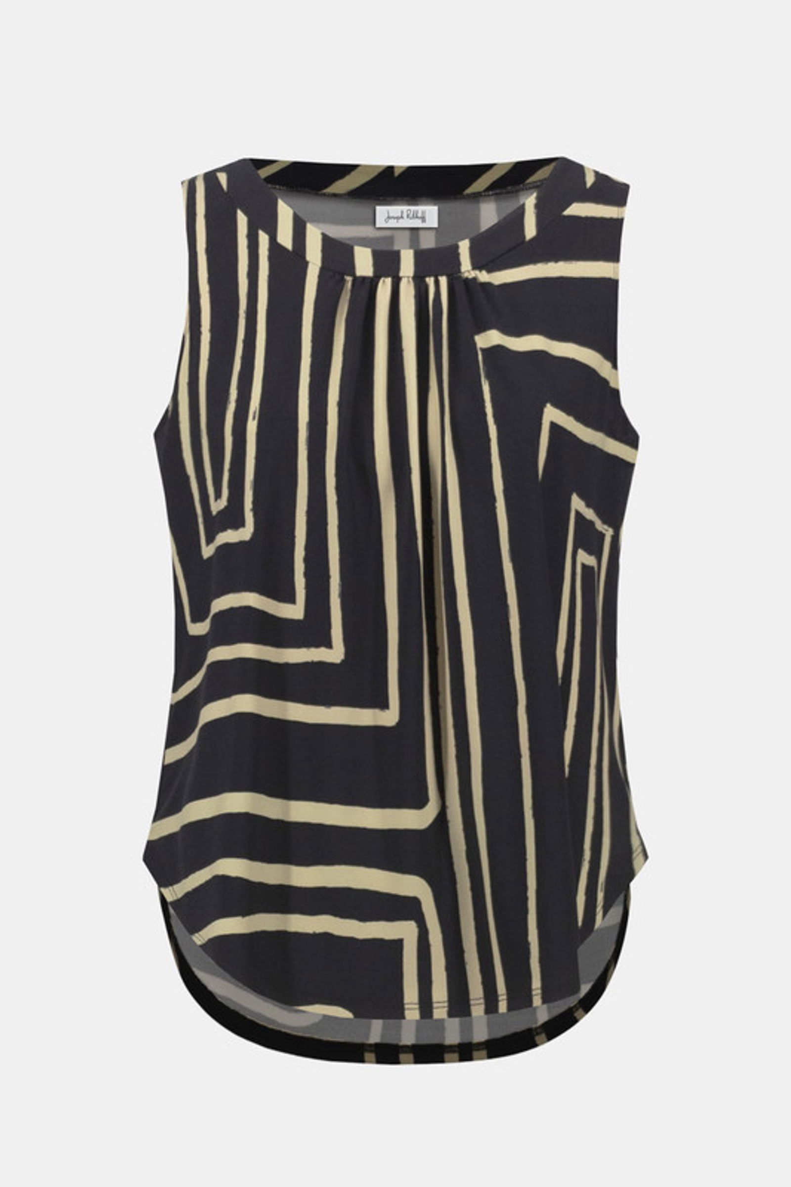 ec64ba7d291d1c0744a9949a660c9528 Joseph Ribkoff | Joseph Ribkoff Top | 46 | schwarz/beige