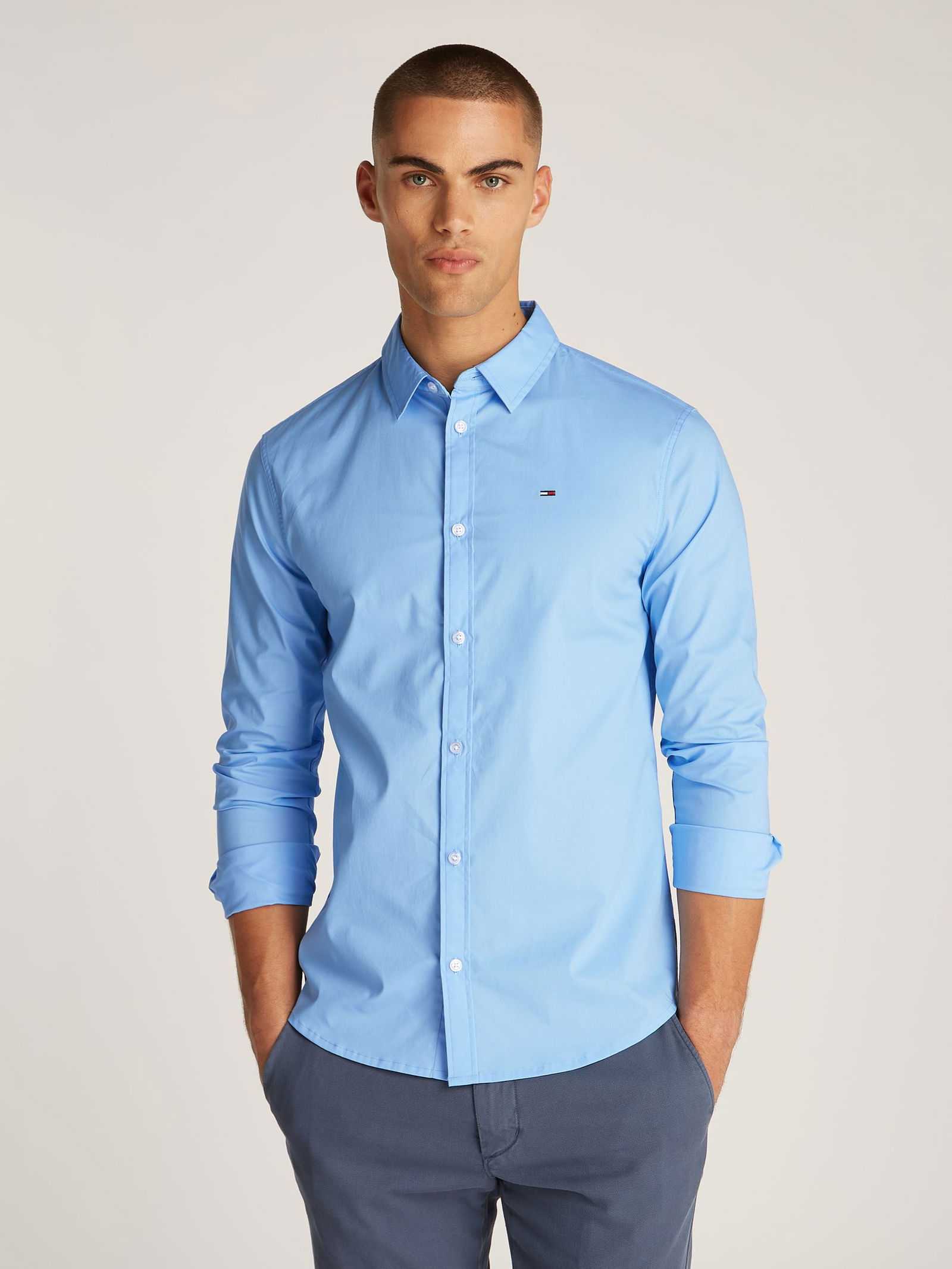 Tommy Jeans |  Tommy Jeans Hemd Regular Fit  | XXL | black iris