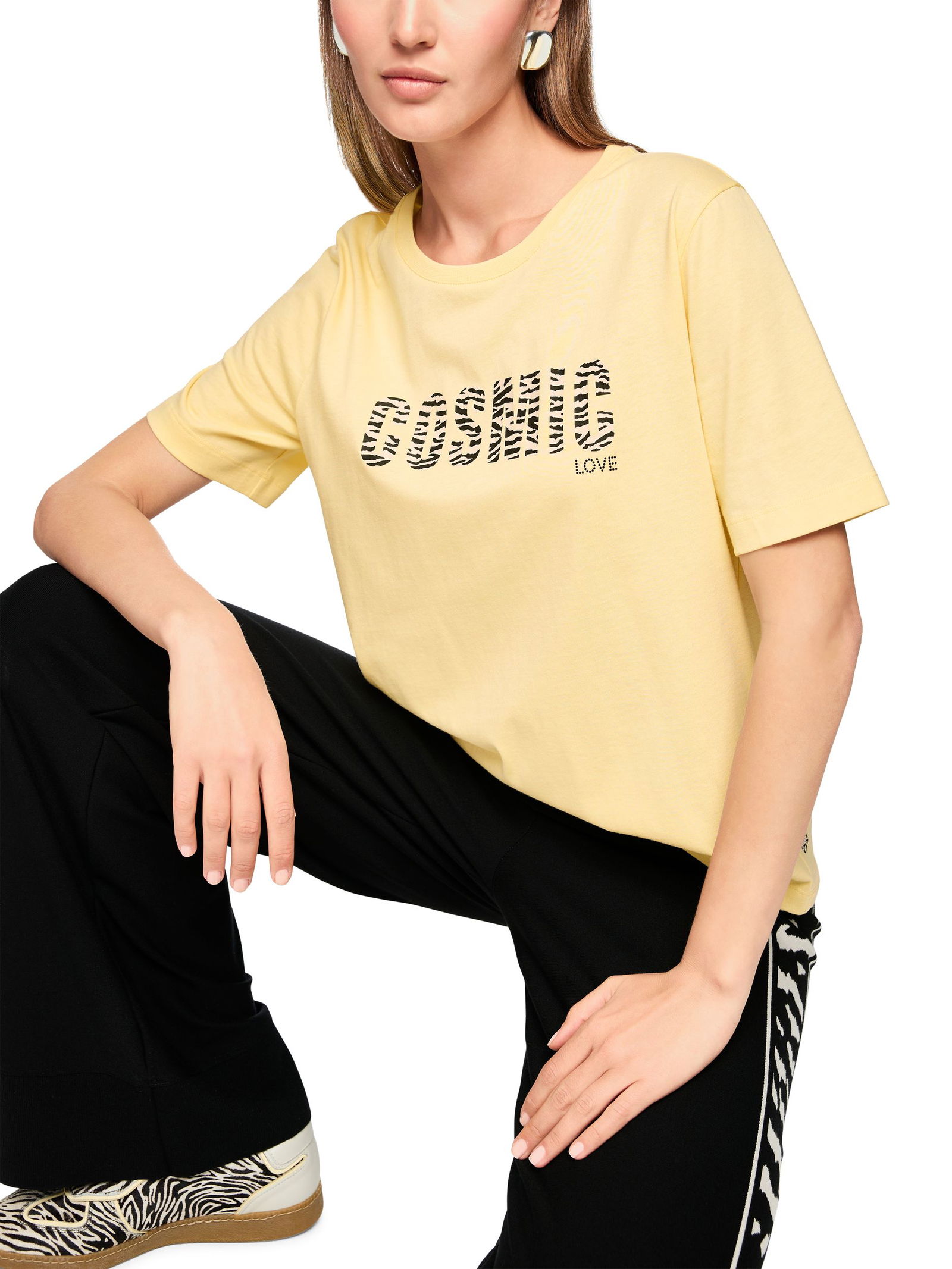 Marc Cain Sports |  T-Shirt "Rethink Together" | 36