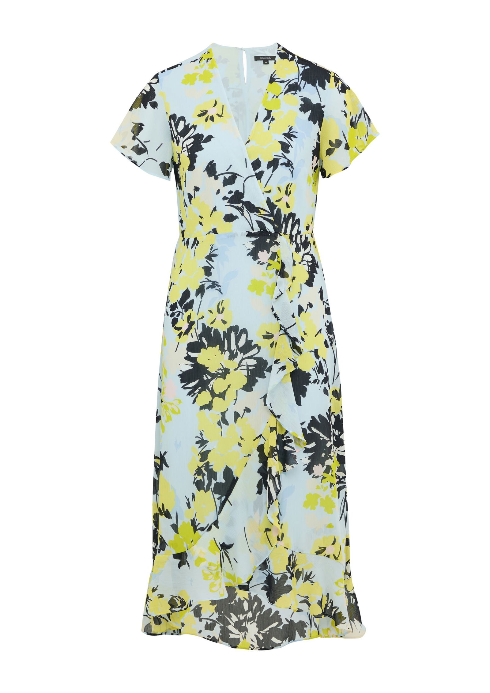 8ba757c635347219f60e917cf4e89f91 Comma |  Comma Freizeitkleid  | 44 | blau|mehrfarbig