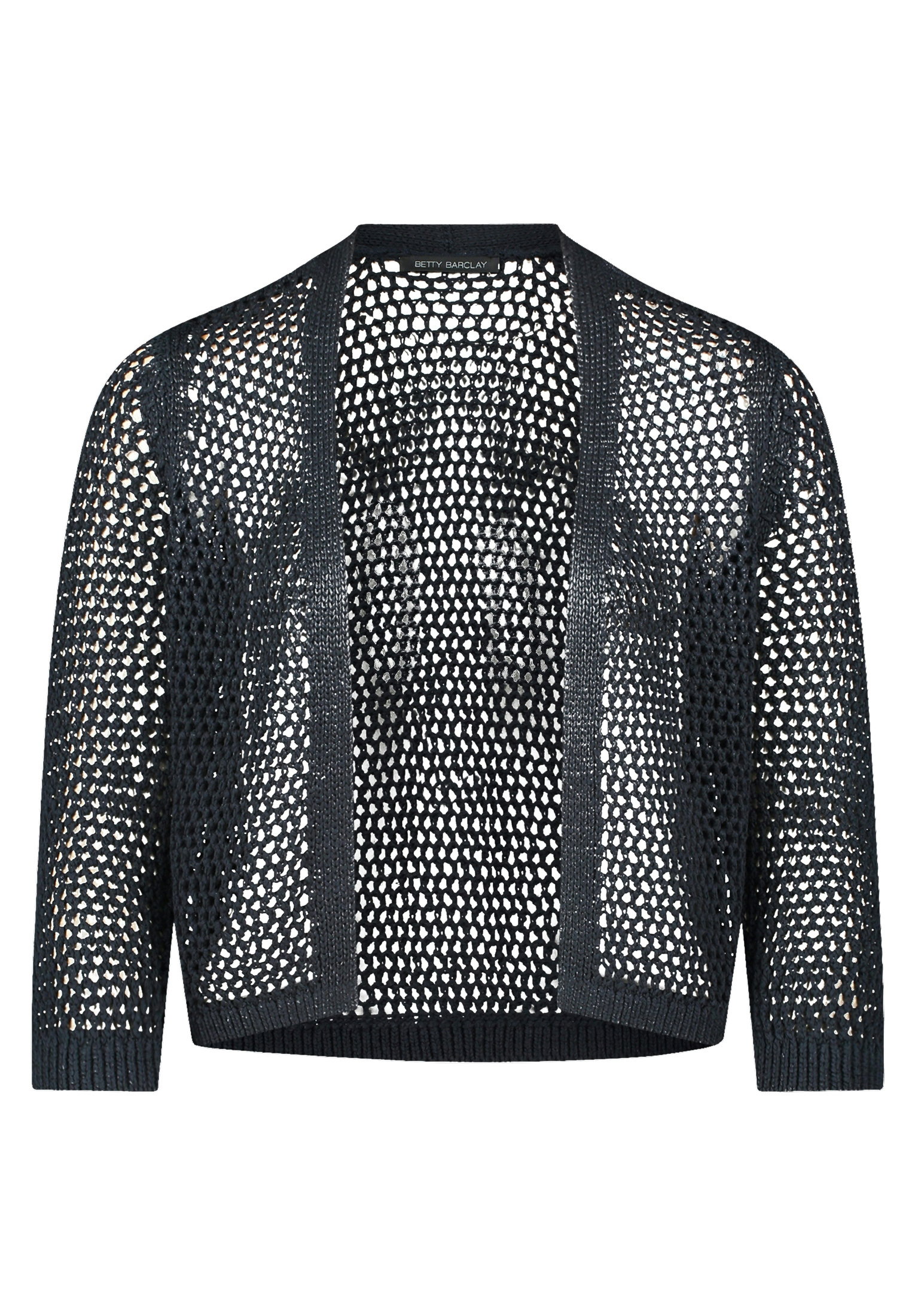 Strickjacke Kurz 3/4 Arm, Dark Sky #1