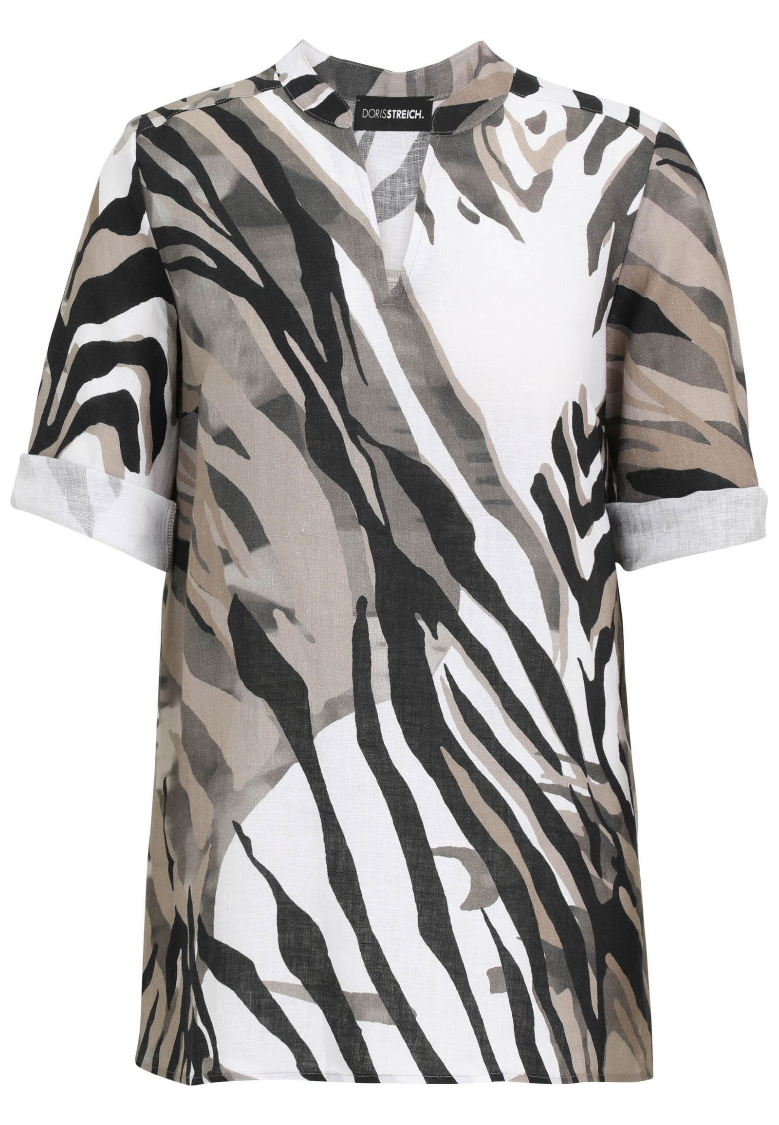 Doris Streich |  Doris Streich Druckbluse  | 46 | bast