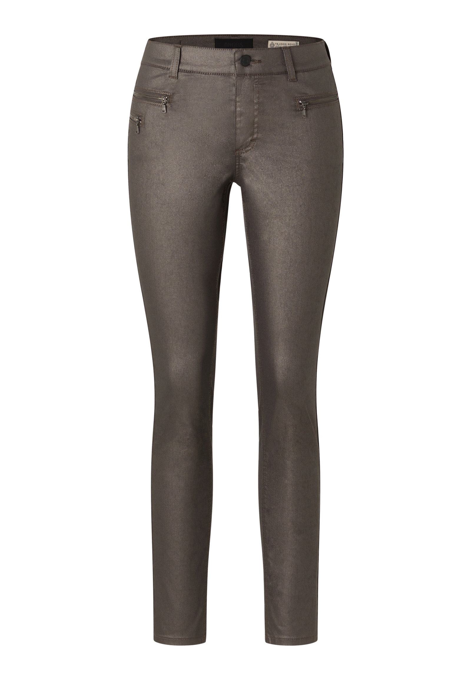 Angels Hose mit Coating "Malu Zip" #1