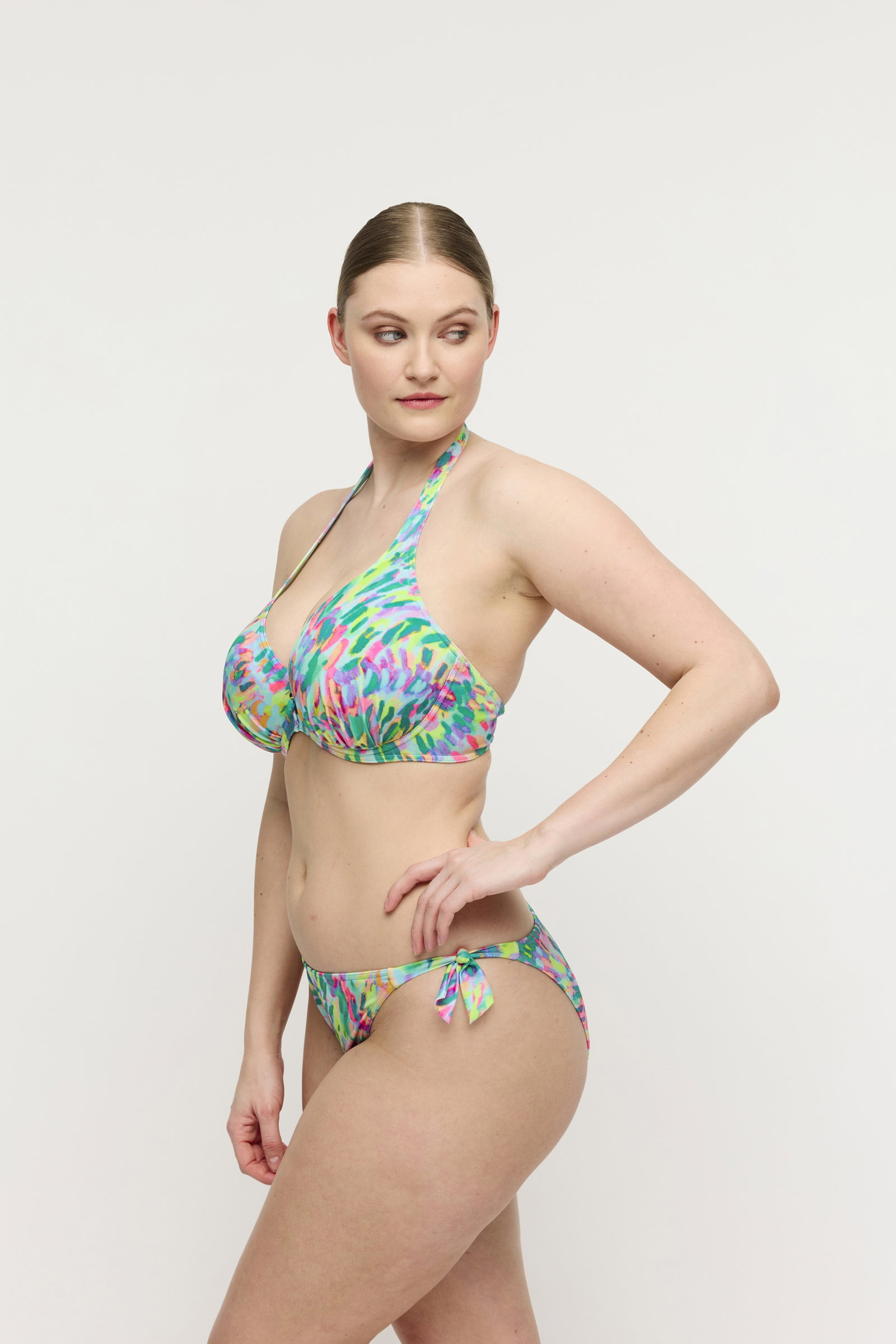DOUALA Impressionist Summer halb unterlegter Bikini tief. #12