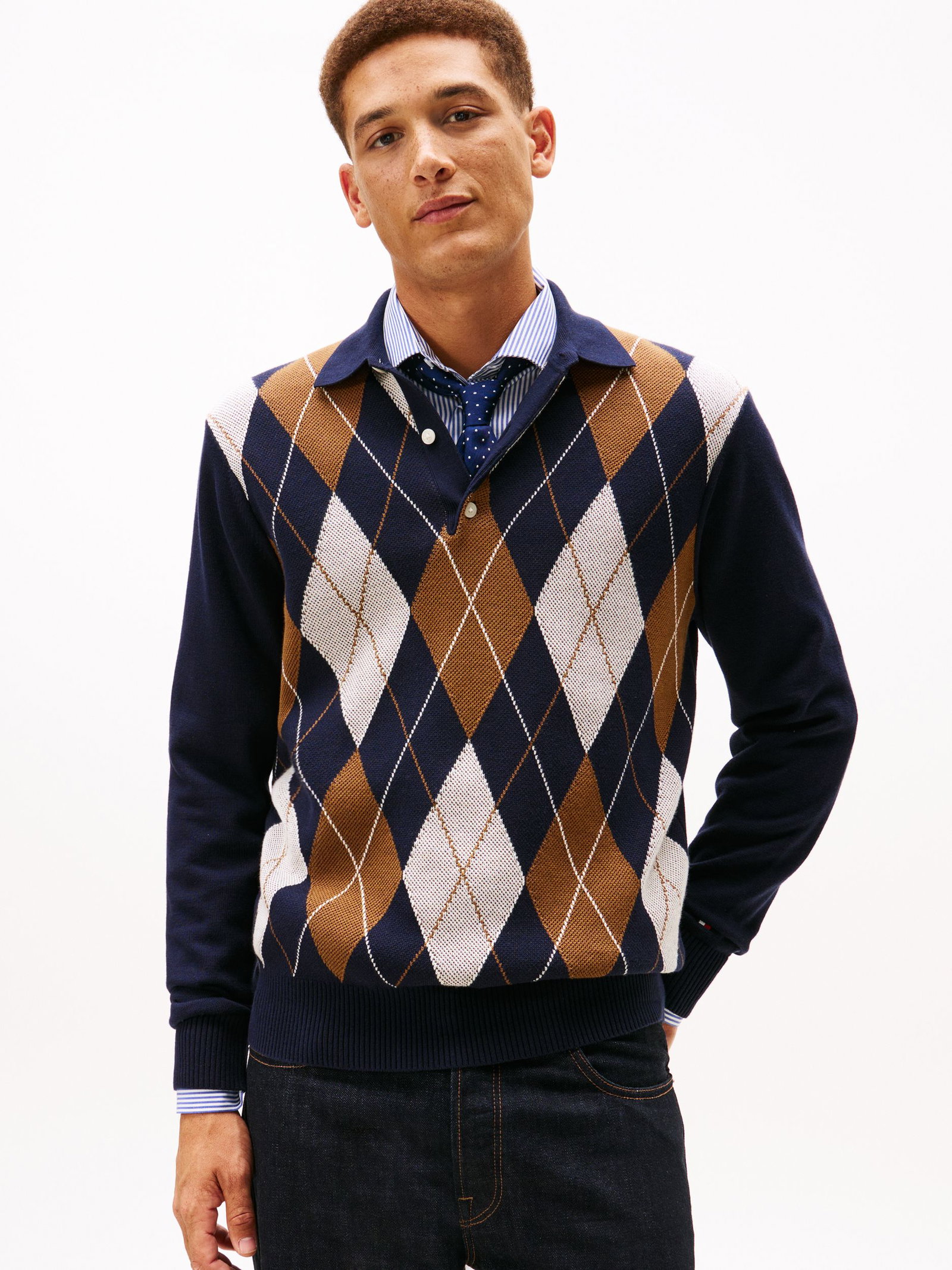 77318949f8809ca57376c8f63343a4d5 Tommy Hilfiger | Tommy Hilfiger Pullover | XL | desert sky