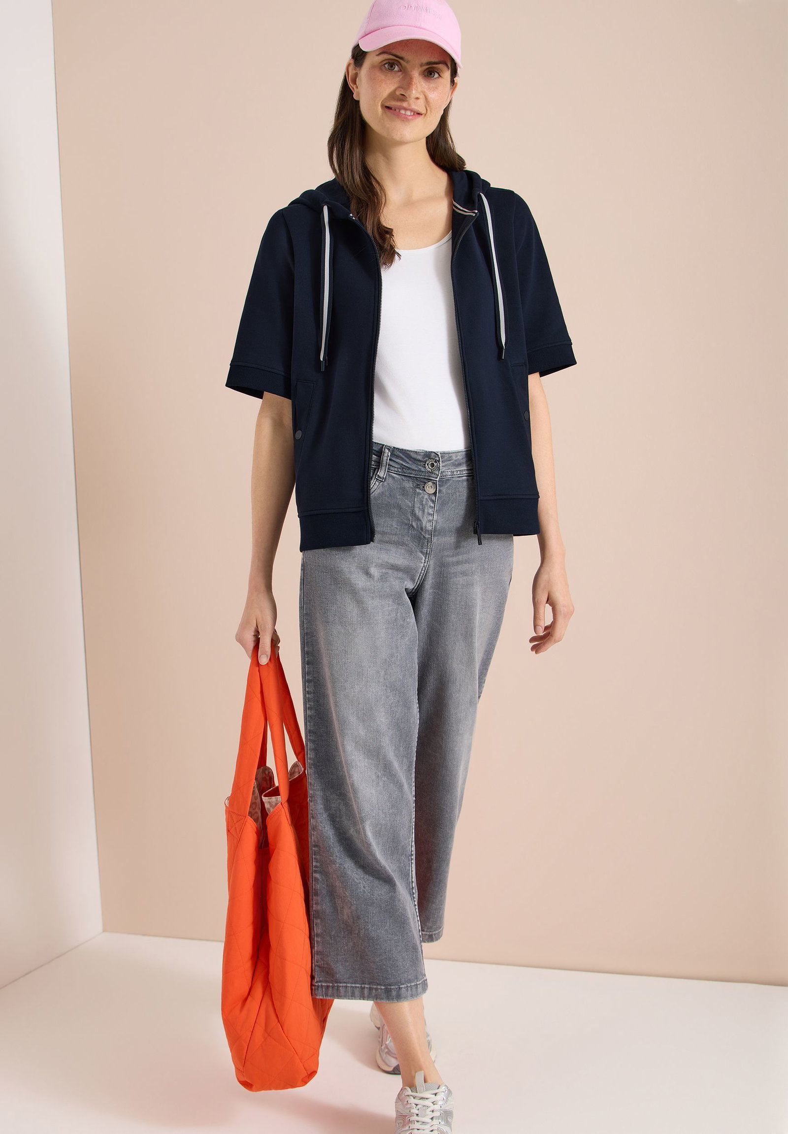 CECIL |  CECIL Sweatjacke  | S | universal blue