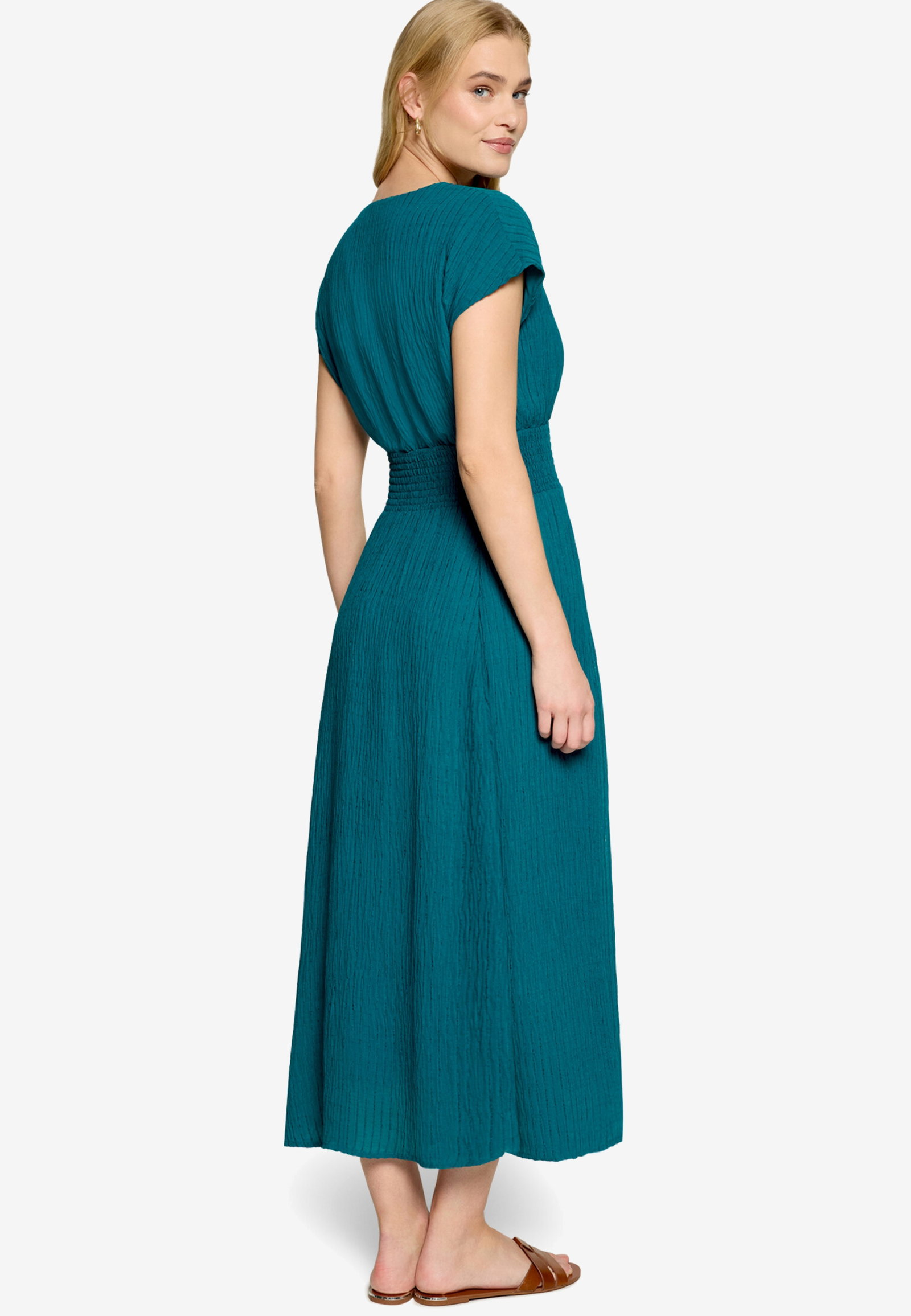 Kleid Lang ohne Arm, Deep Lagoon #2
