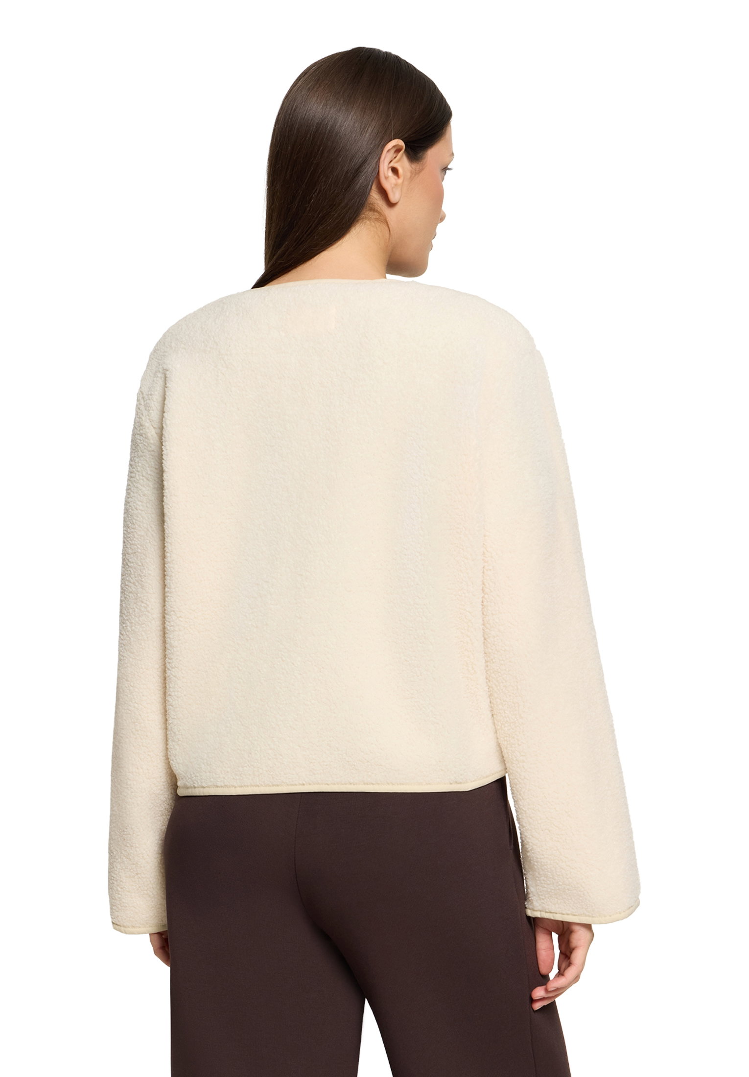 Sweat Jacke Kurz 1/1 Arm, White Swan #4