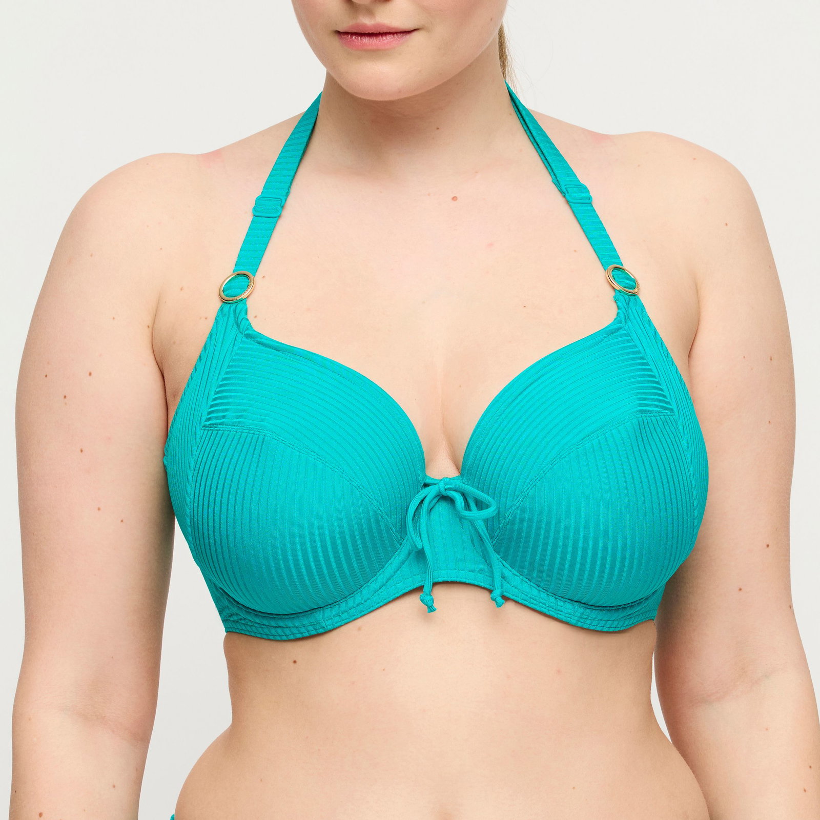 PrimaDonna |  DELRAY schwarz Vollschalen Bikini-Top | 75/F | sea turtle