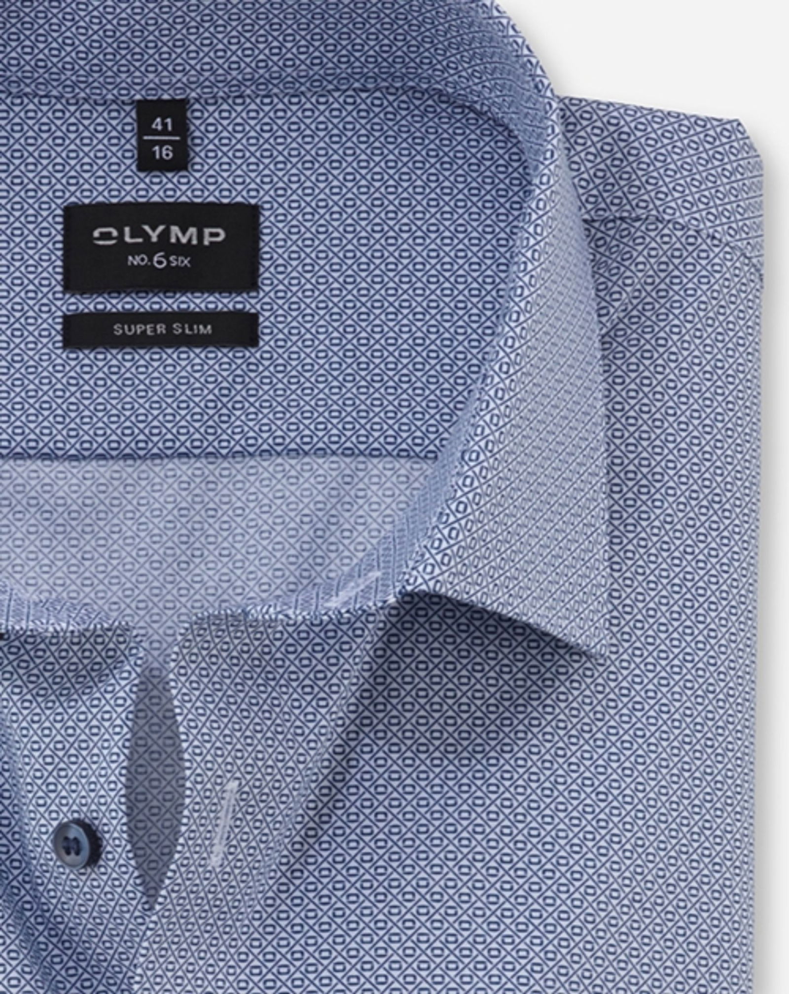 Olymp |  Olymp Hemd Modern Fit  | 39 | marine