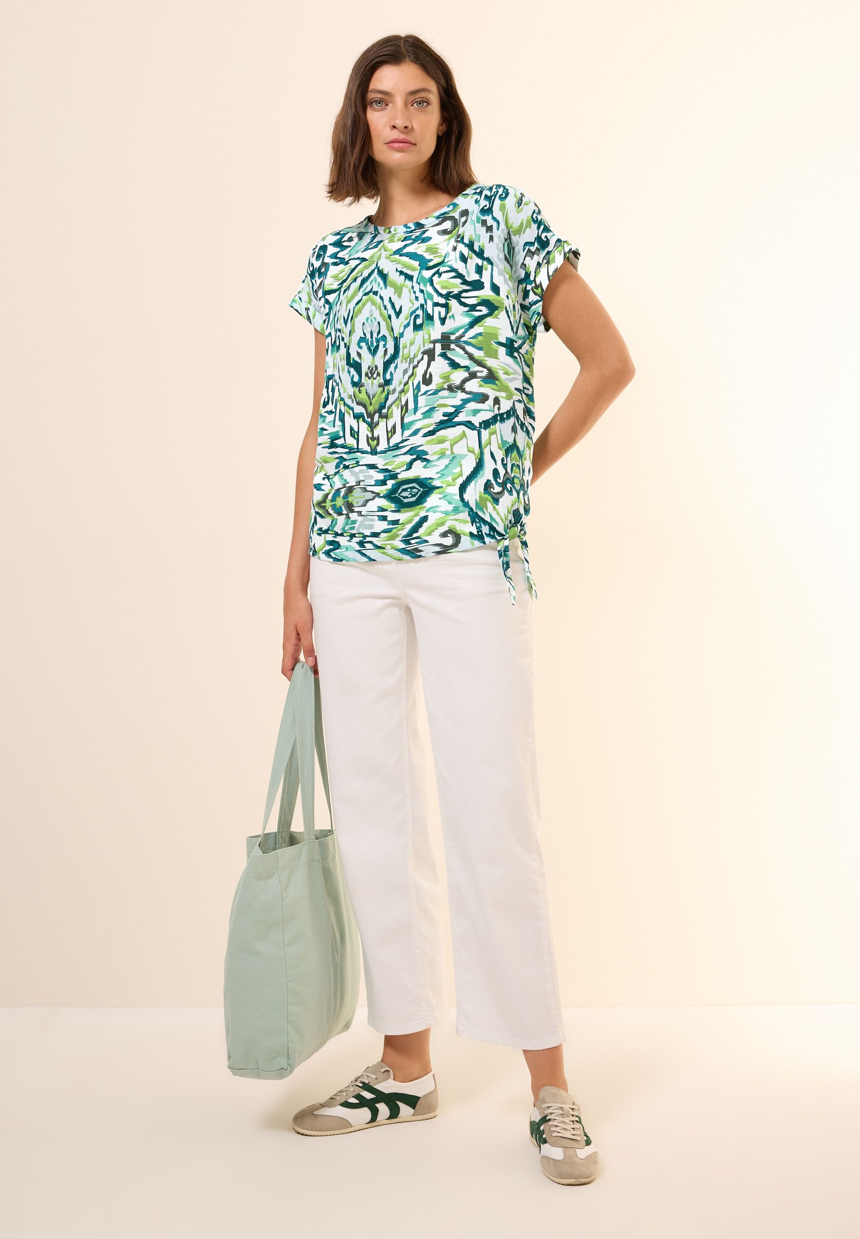 CECIL |  CECIL Bluse aus Leinen  | S | 11231_36250