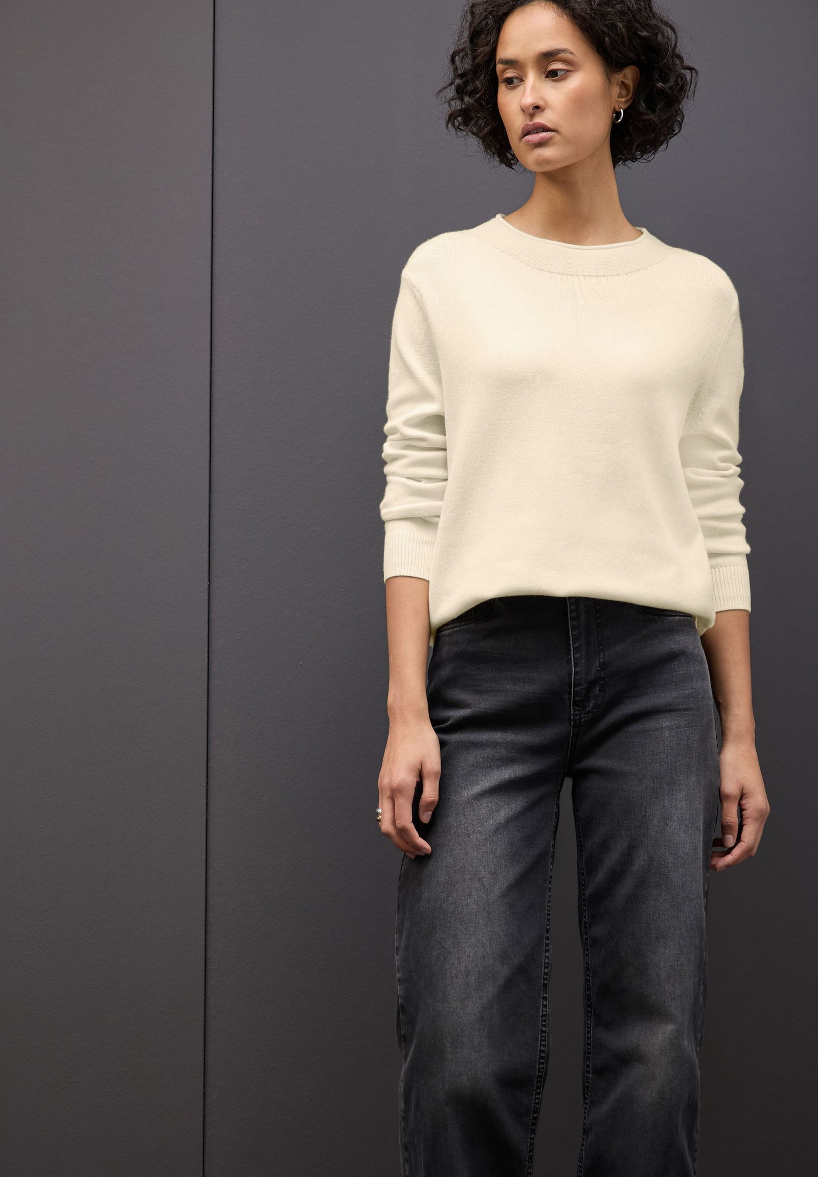 Street One | Street One Pullover | 36 | soft beige