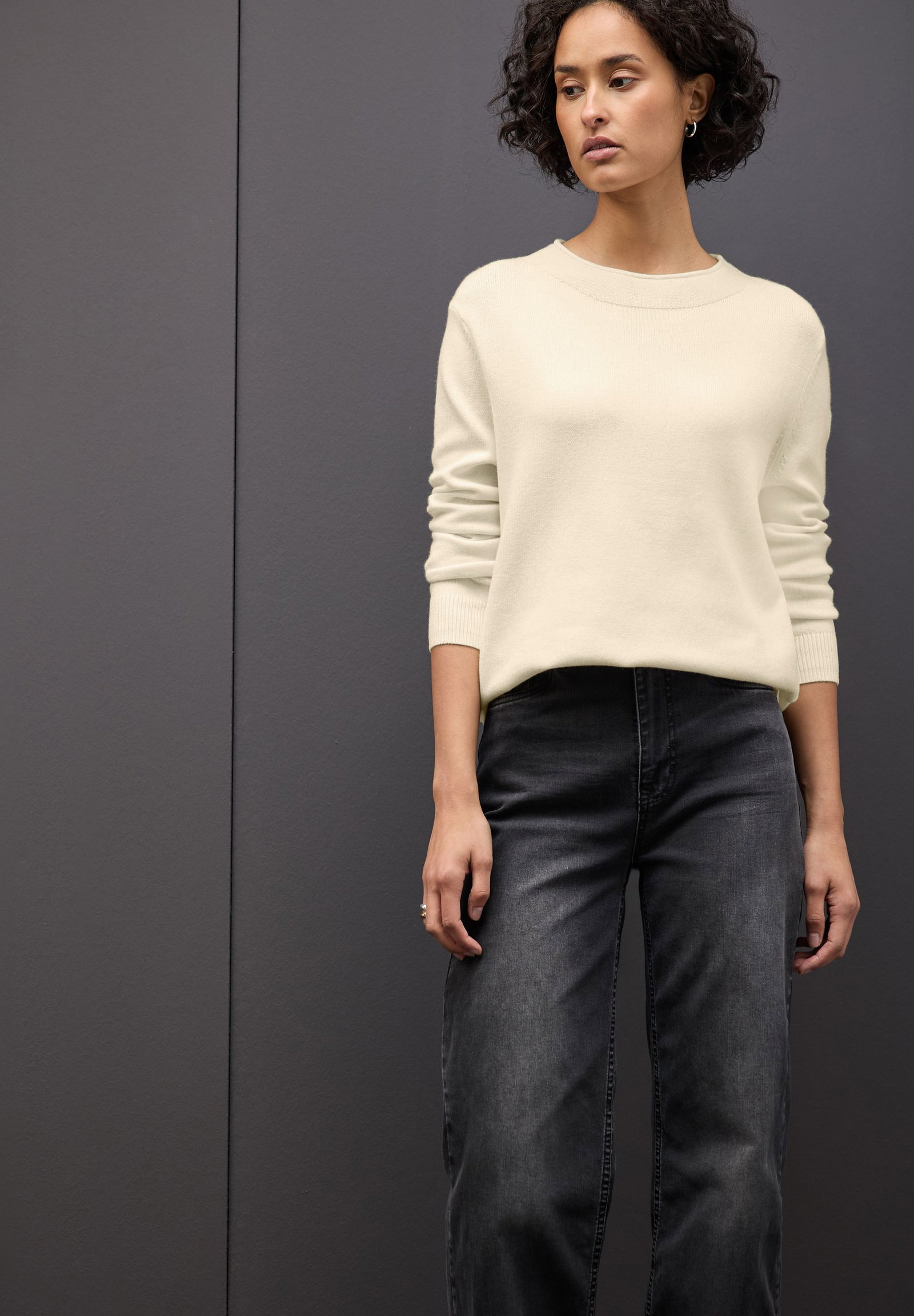 6e21bc1b71572f9287f2d6342dacd57a Street One | Street One Pullover | 36 | soft beige