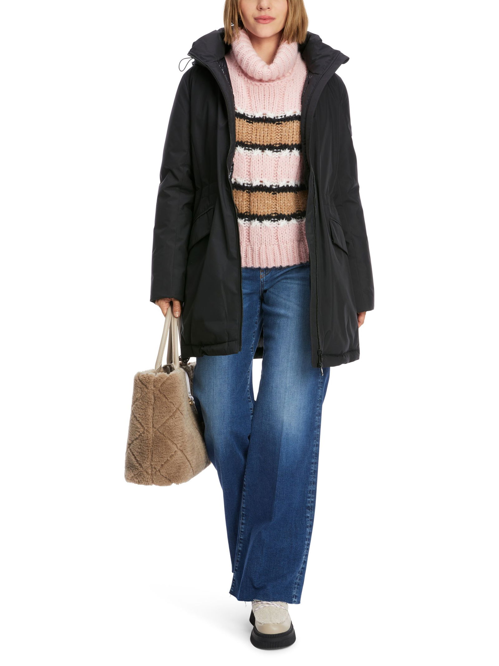 949d54fa787fb634f86bab55c9d1a6ba Marc Cain Additions | Marc Cain Additions Parka | 46 | black