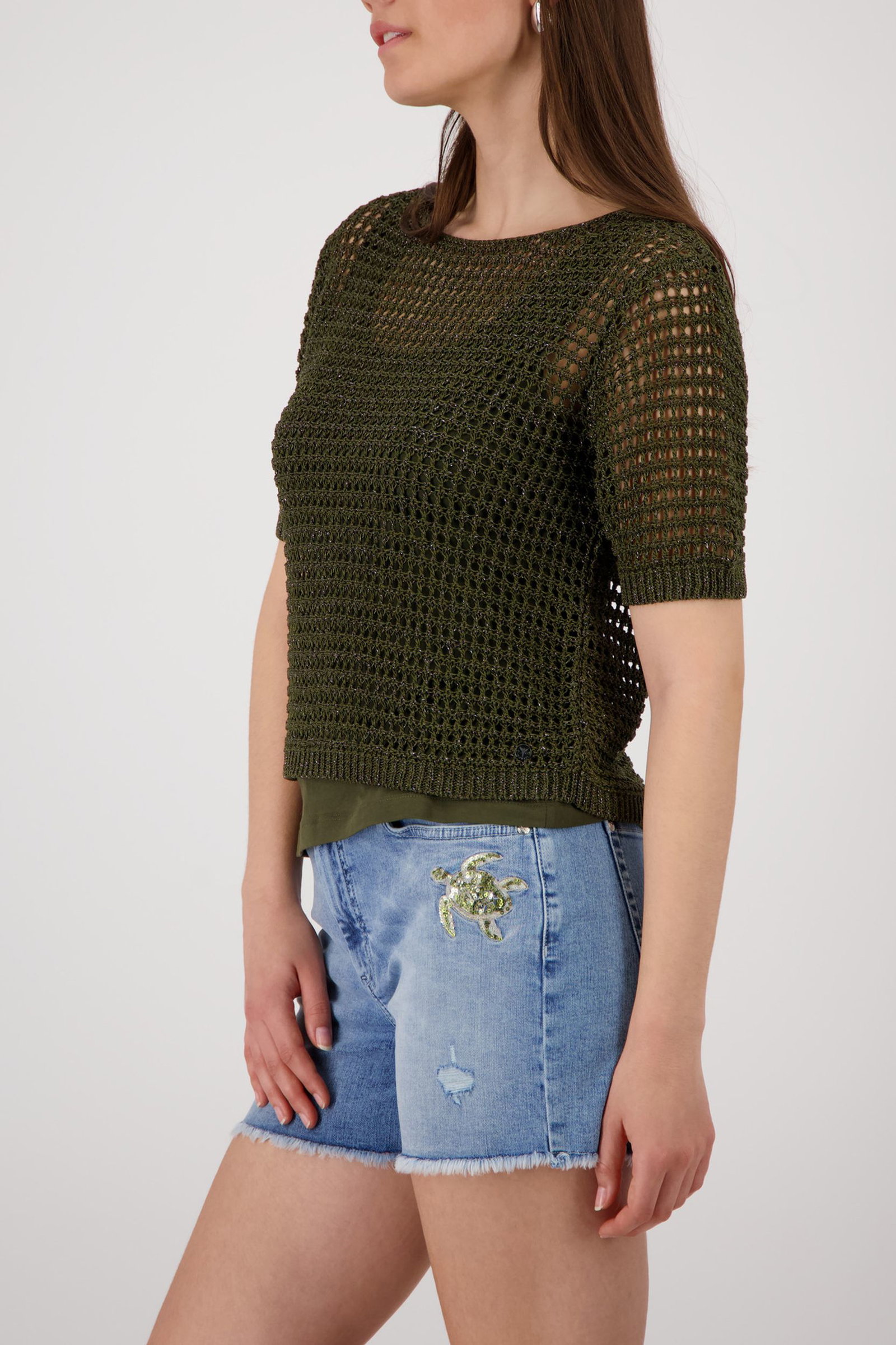 Monari |  Monari Pullover  | 44 | smokey blue