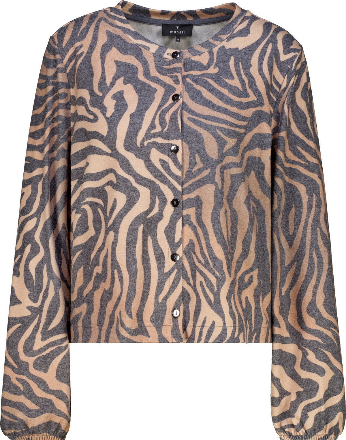 Jacke, brown sugar gemustert #1
