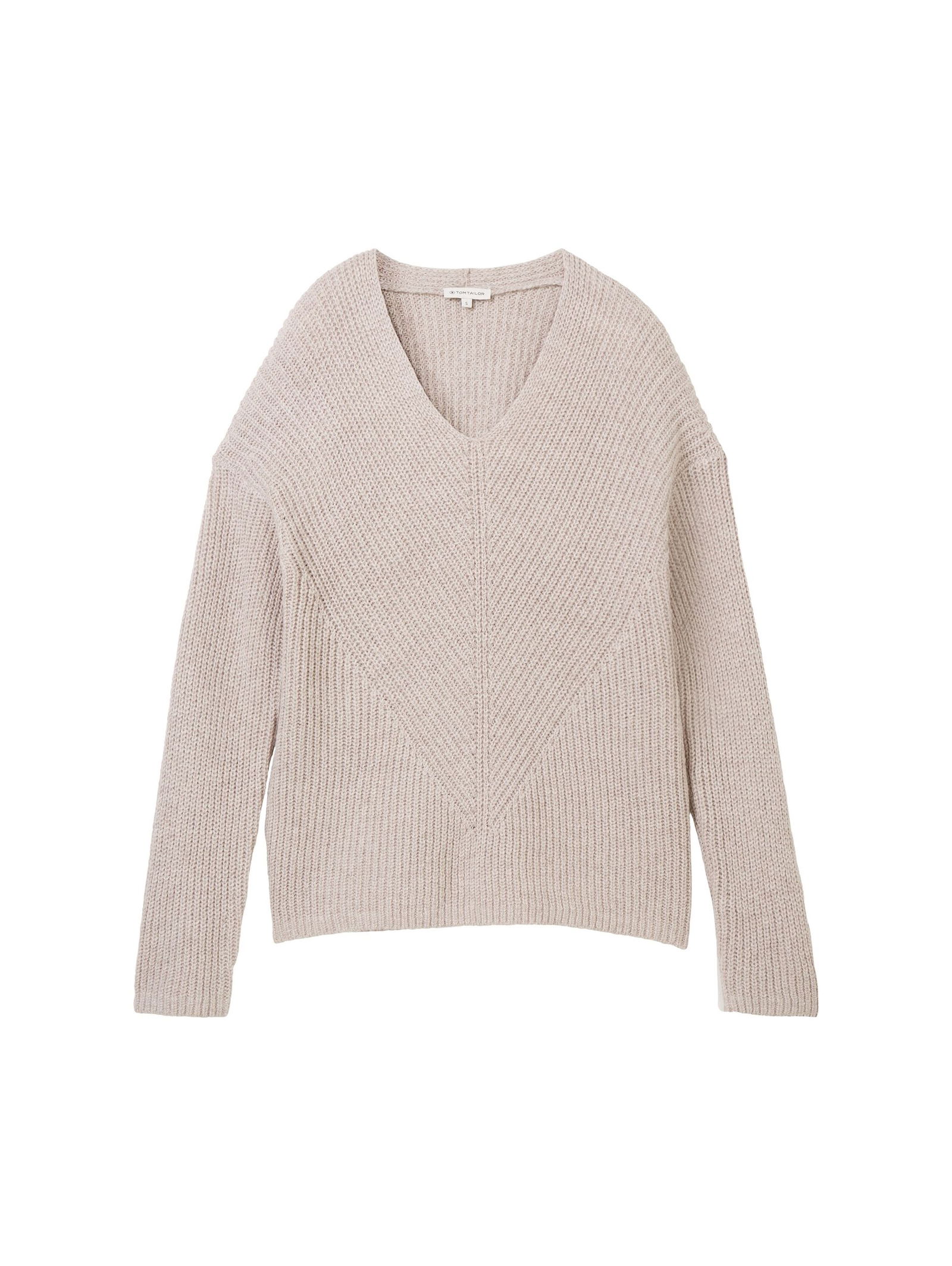 Tom Tailor | Tom Tailor Pullover | L | dusty beige melange