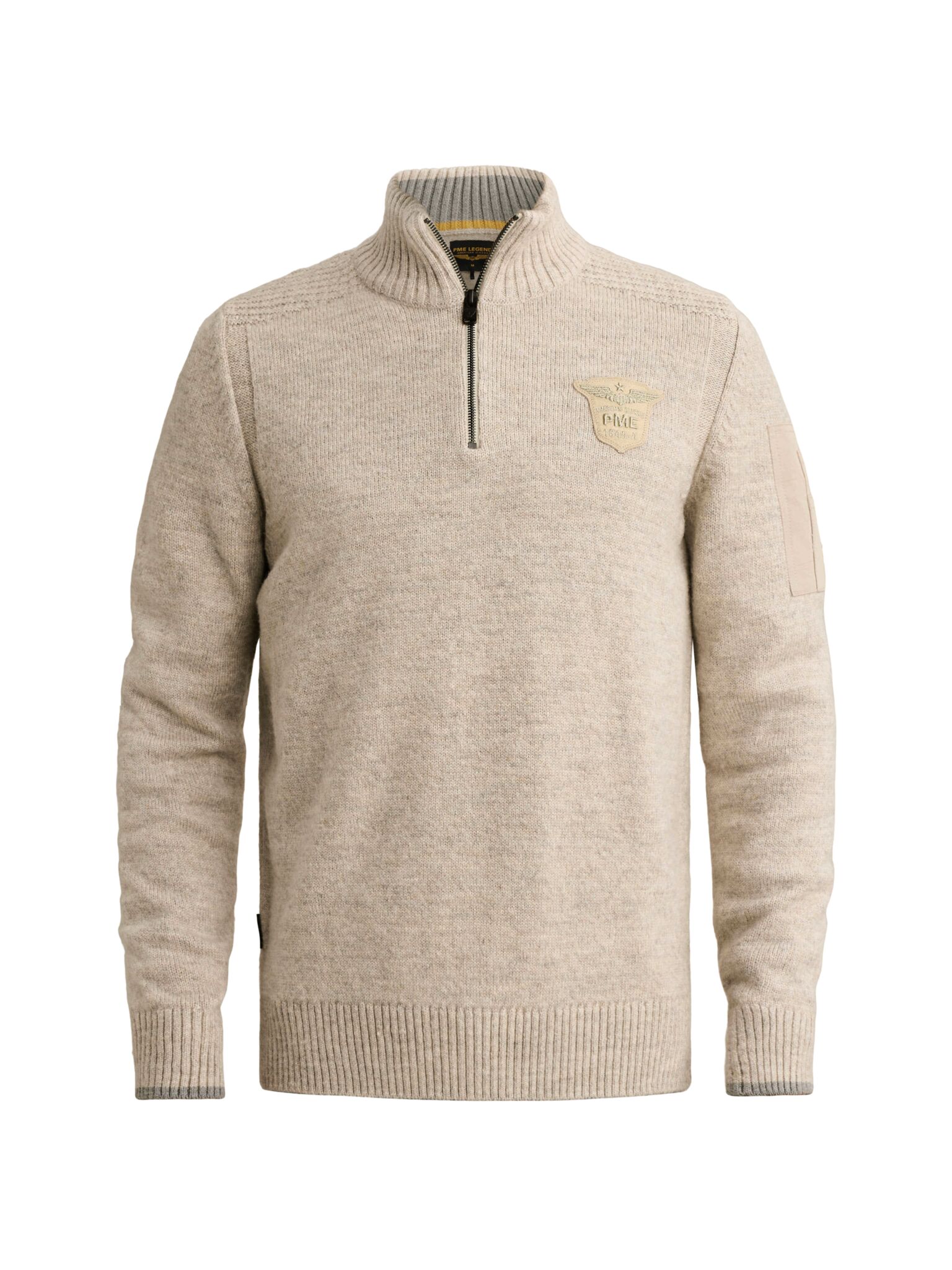 PME Legend Pullover mit halbem Reißverschluss #1