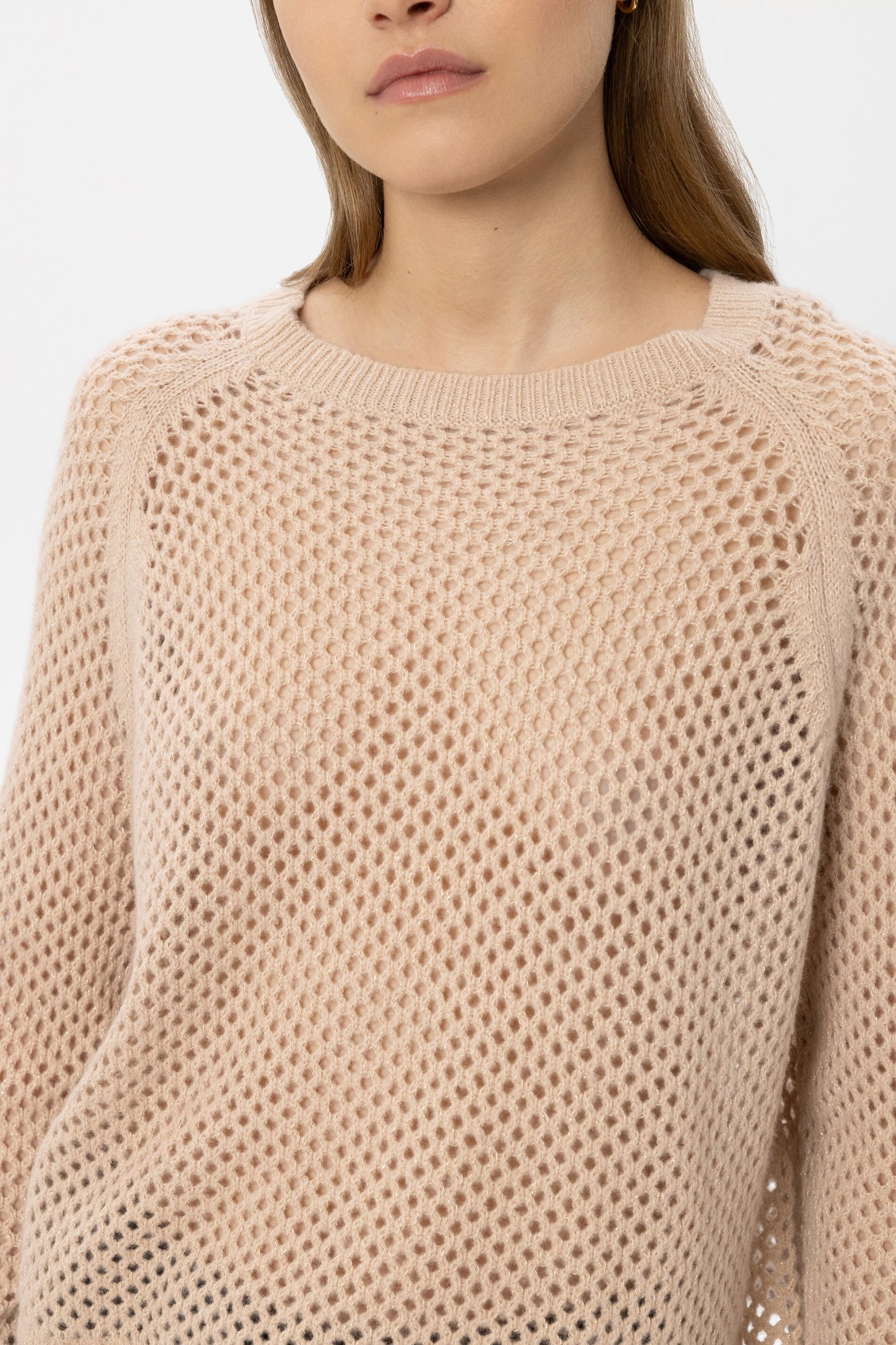 Luisa Cerano Pullover aus Kaschmir-Mix cappuccino #5