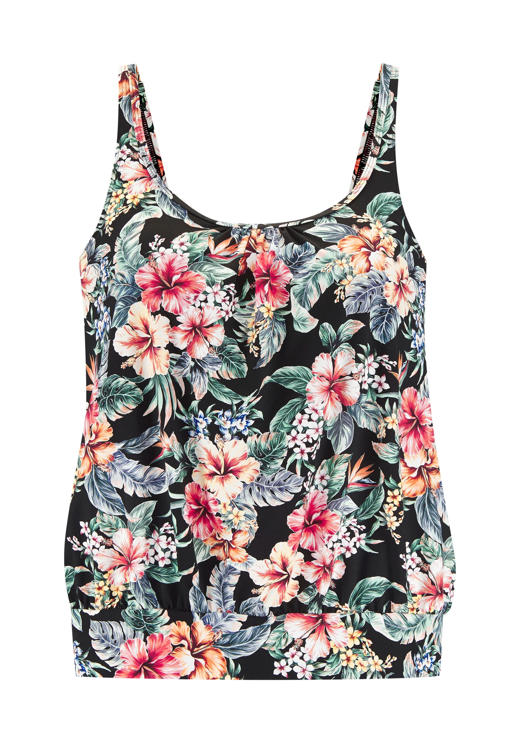 Lascana |  LASCANA OT Oversize-Tankini | 46 | black-print