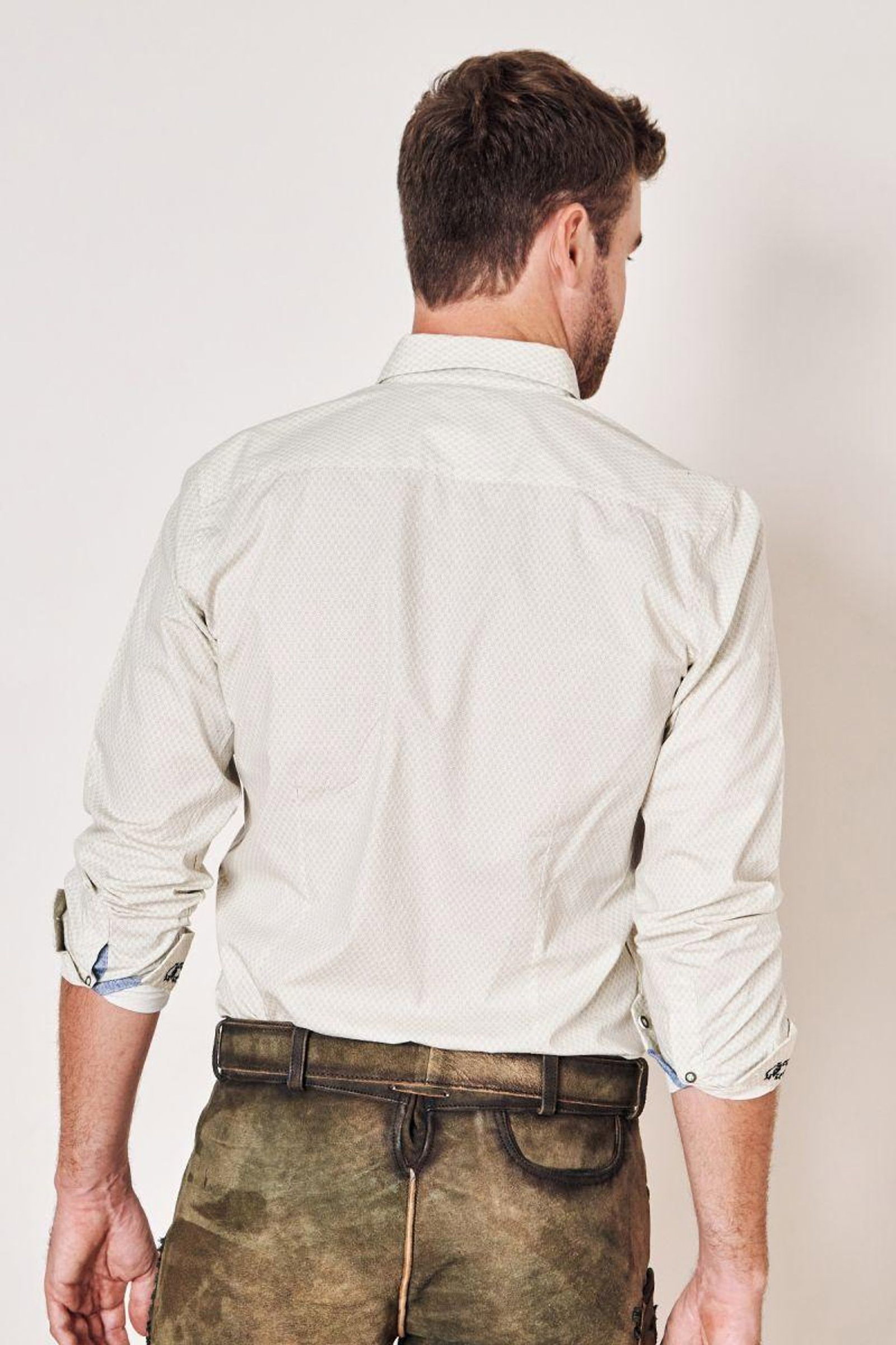 Krüger Trachtenhemd beige #3