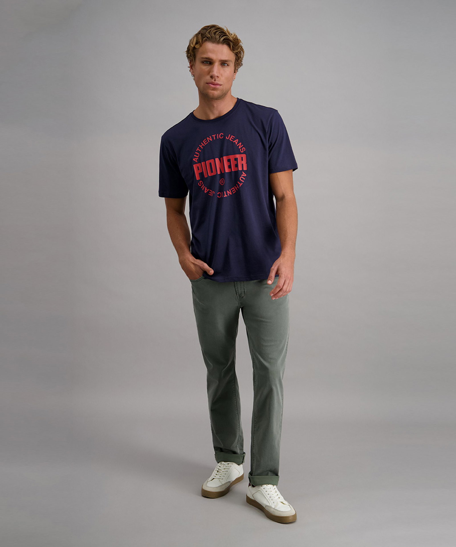 Pioneer |  Pioneer Regular Fit Jeans "Rando" | 38/34 | jade stonewash