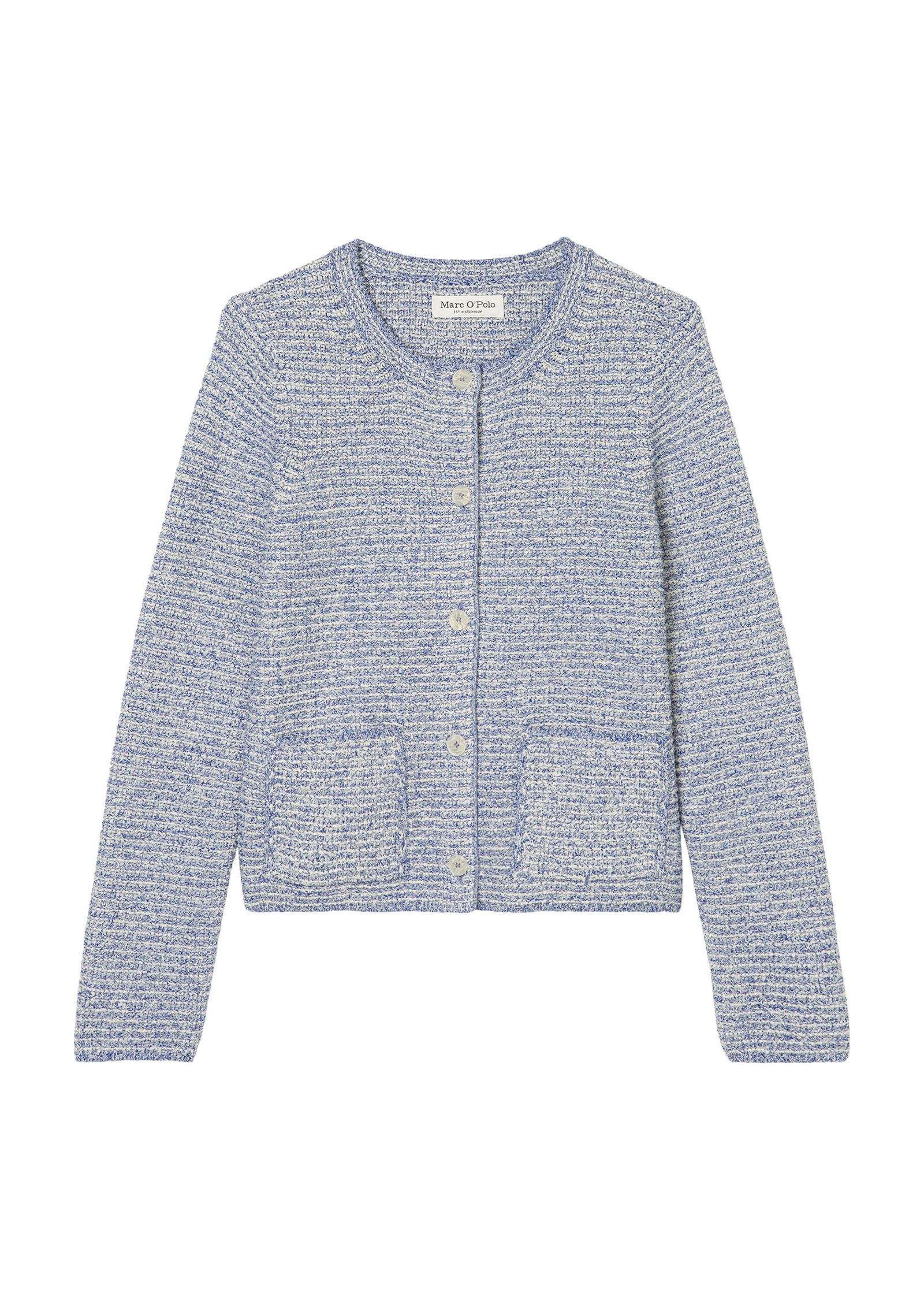 e2a988a9059a6e4267dbf6c122c30a1f Marc O´Polo | Marc O´Polo Strickjacke | Cardigan | M | striped moulin� / natural cott