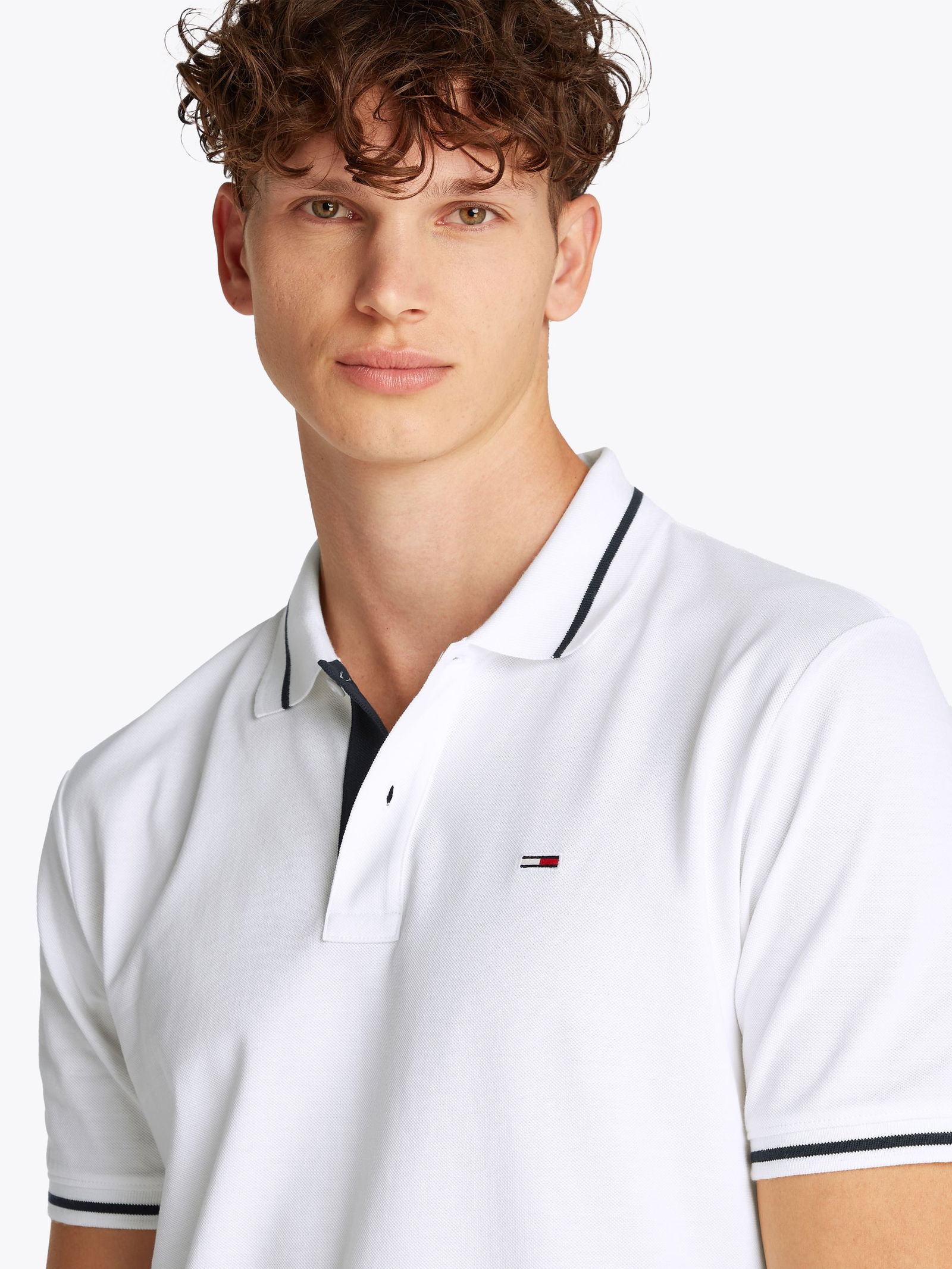 Tommy Jeans | Tommy Jeans Poloshirt | XXXL | ecru