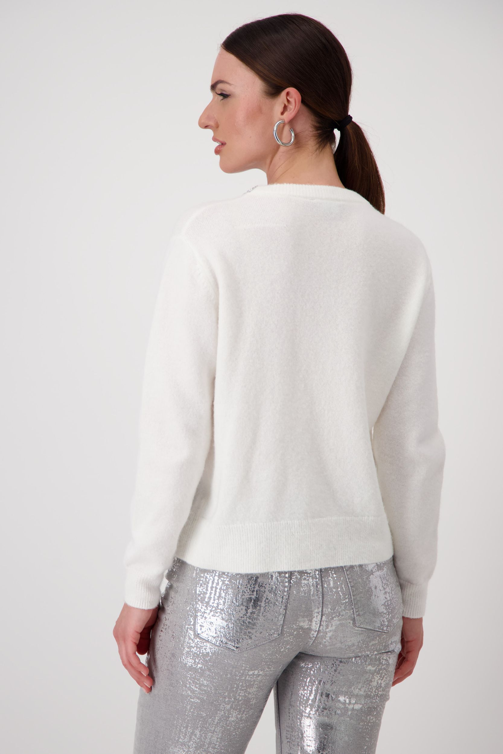 Monari |  Monari Pullover  | 44 | off-white