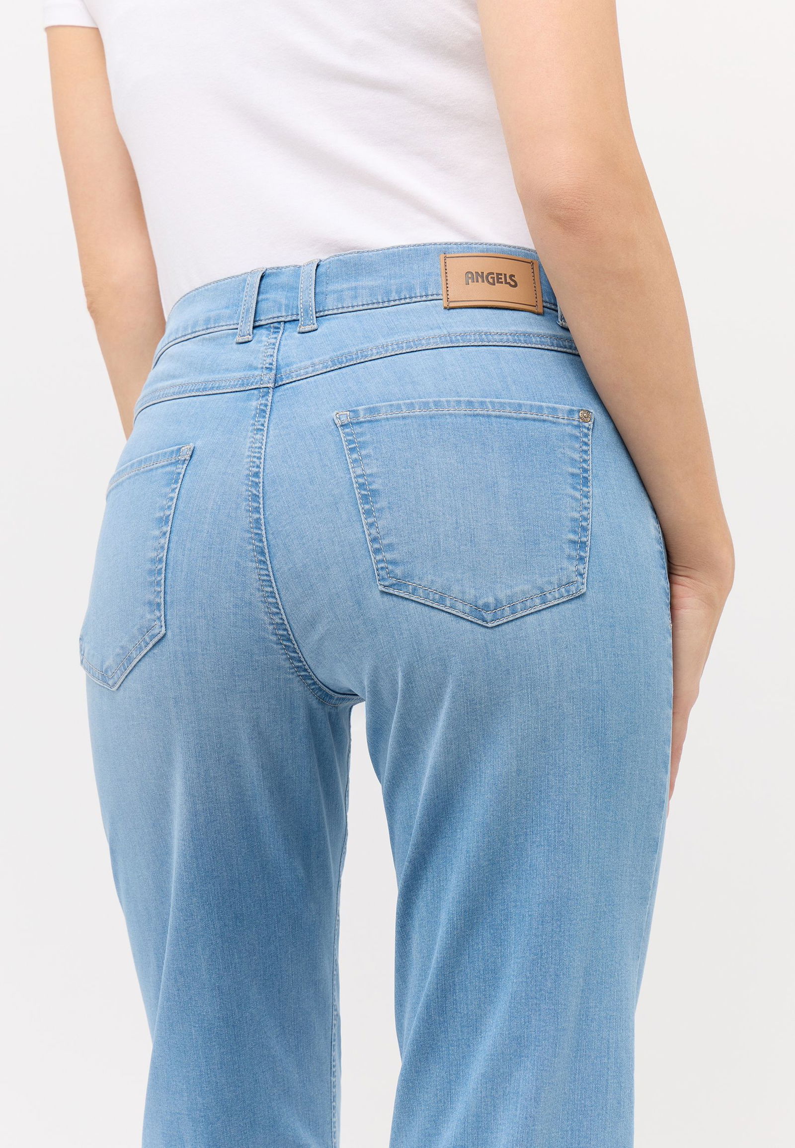 Angels |  Angels Straight Leg Jeans  | 44/30 | light blue used