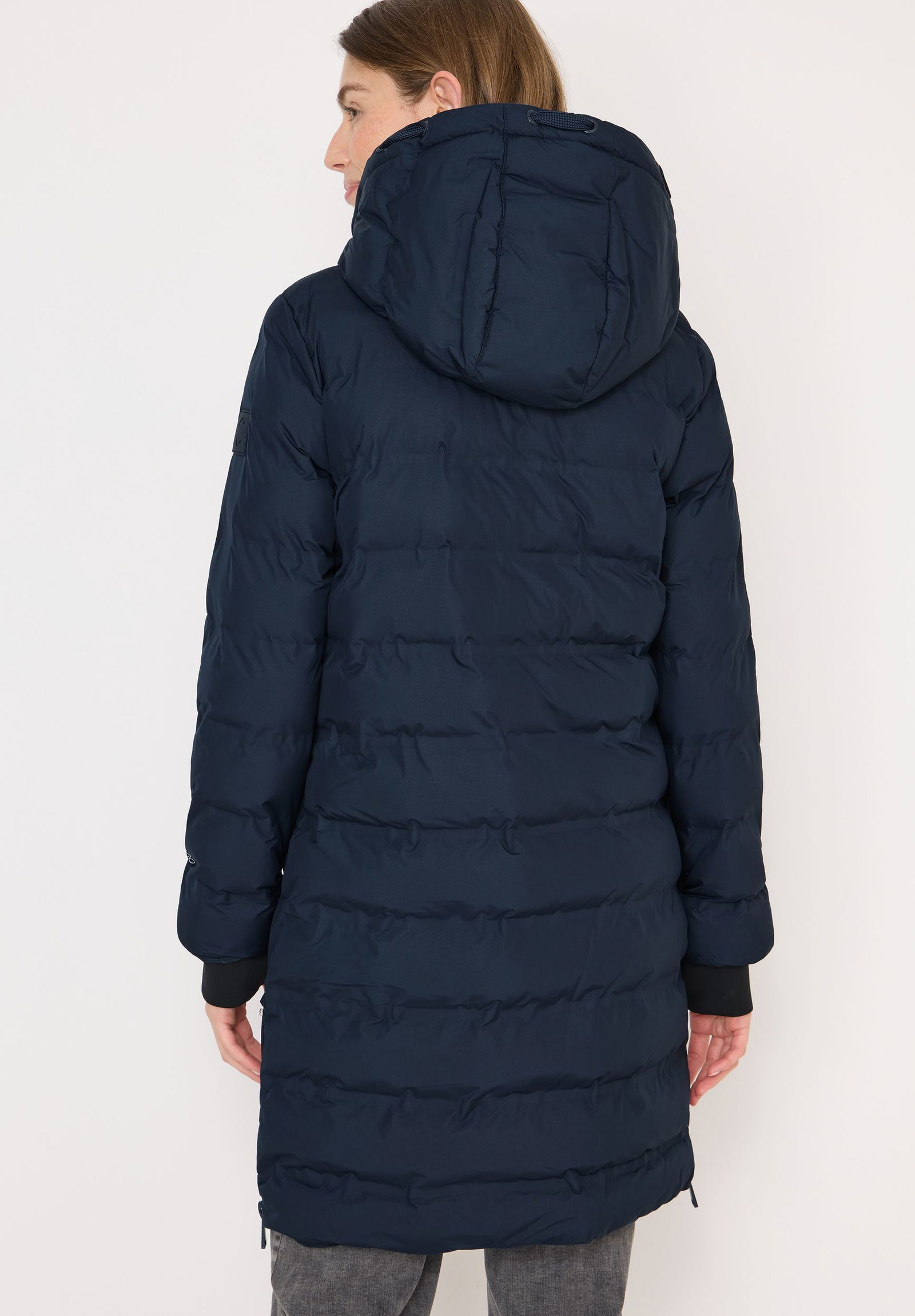 CECIL | CECIL Steppmantel | M | dark navy blue