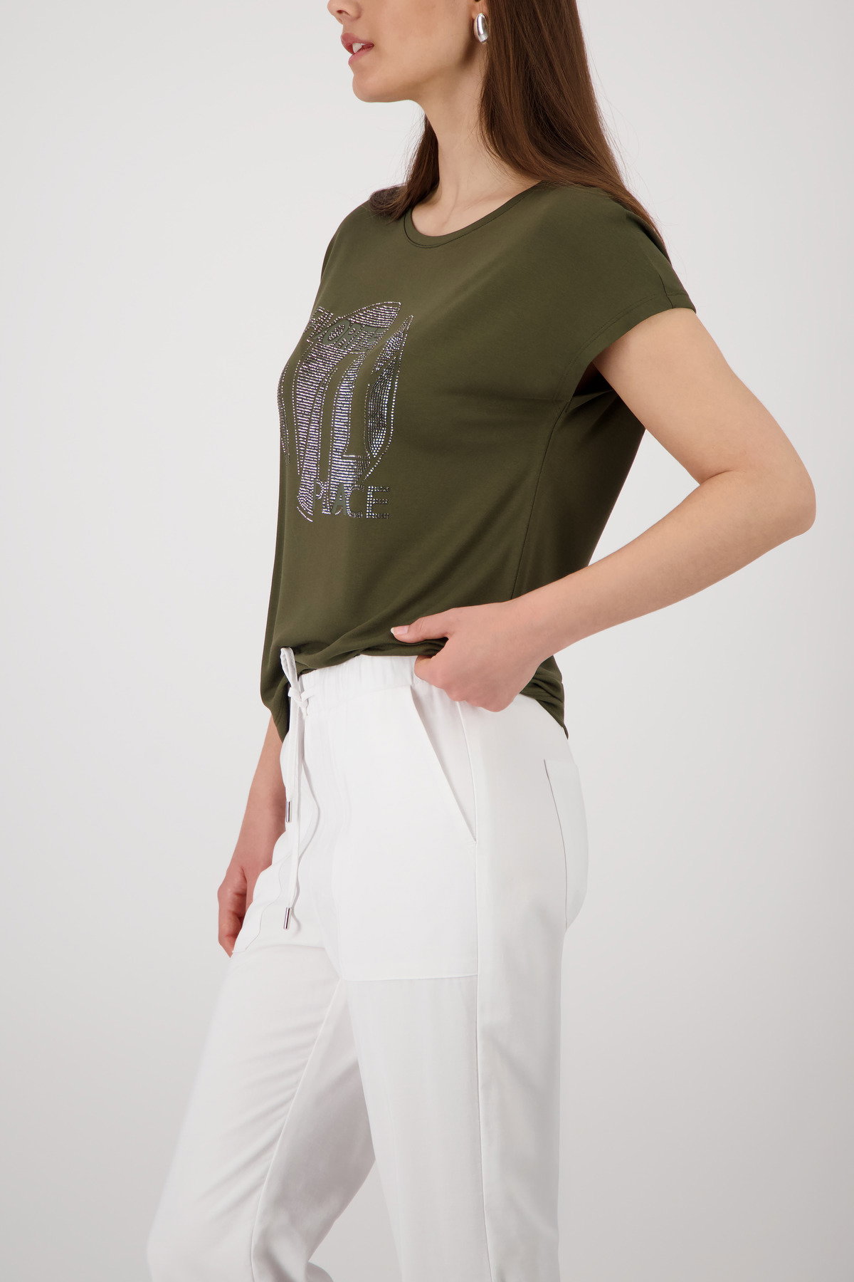Monari T-Shirt mit Strasssteinen #3
