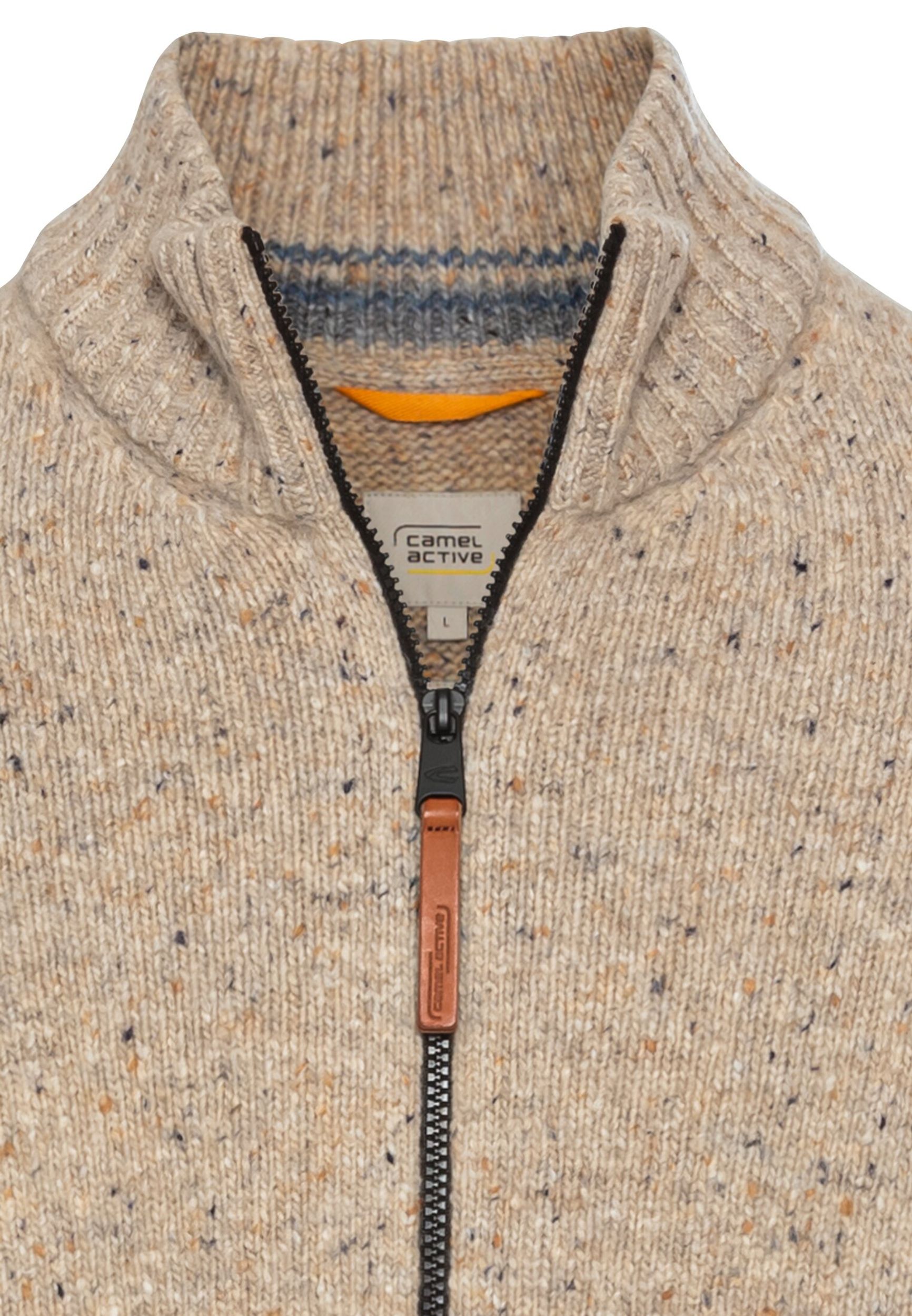 Camel Active |  Camel Active Strickjacke | Cardigan  | M | sand