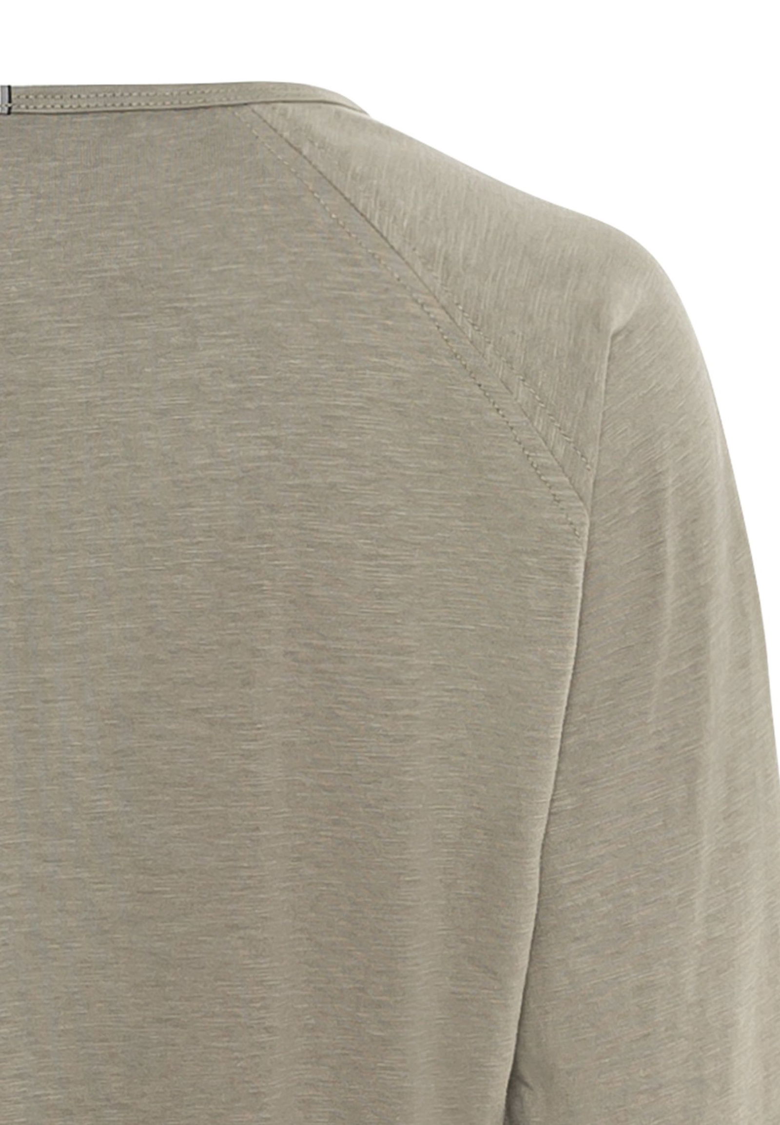 Camel Active Langarmshirt aus reiner Baumwolle