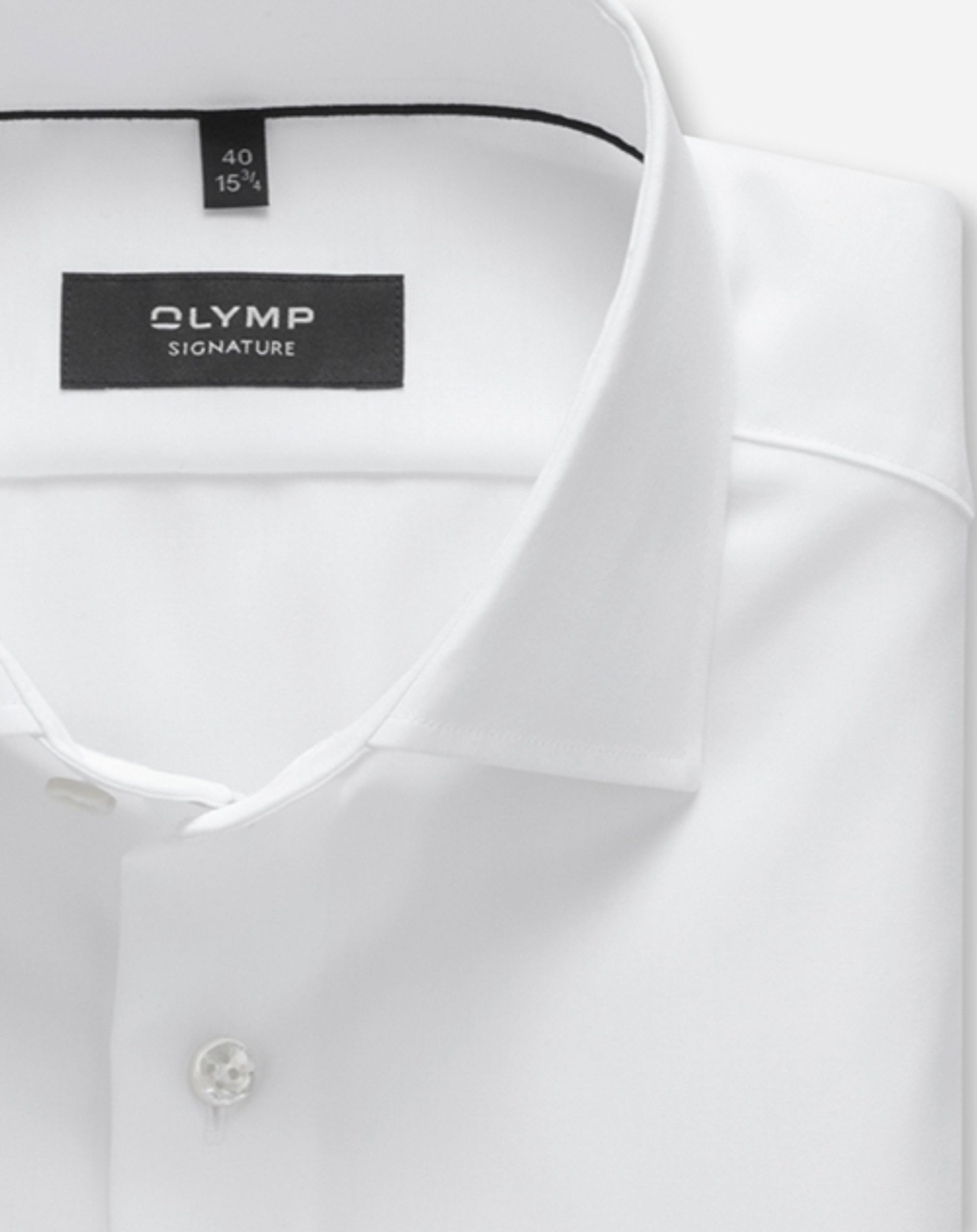 OLYMP Signature |  OLYMP Signature Hemd Modern Fit  | 45 | weiß