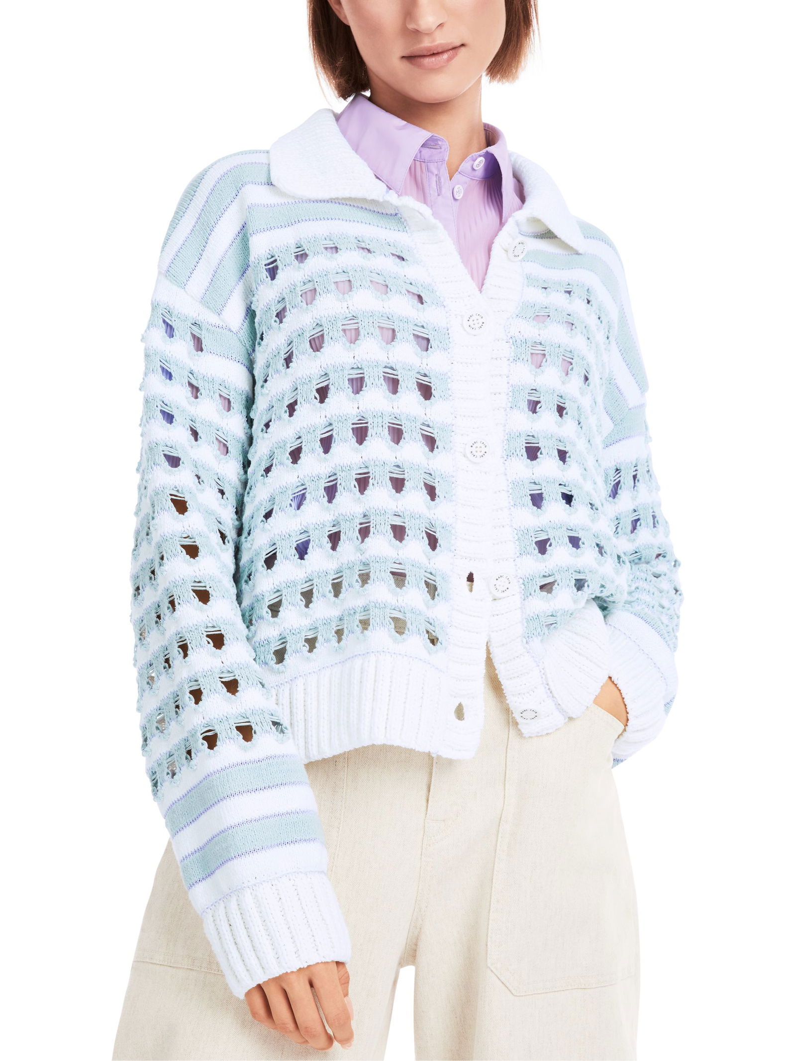 3214431c851ae619e716d1bea256631a Marc Cain Sports |  Marc Cain Sports Strickjacke | Cardigan  | 44 | campari
