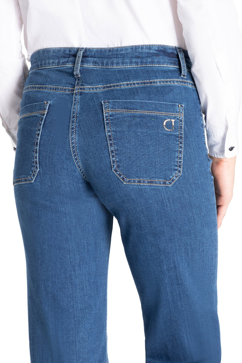 Cambio Wide-Leg Jeans "Tess" #7