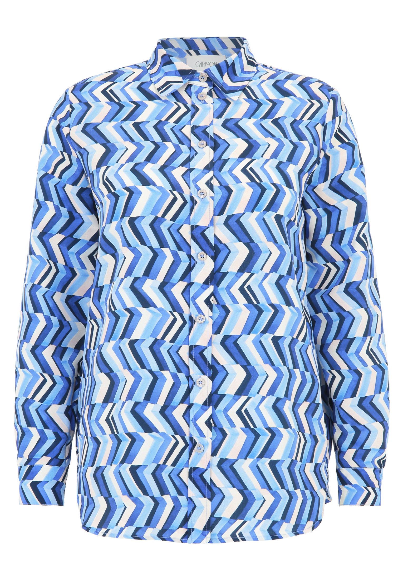 Cartoon Druckbluse #1