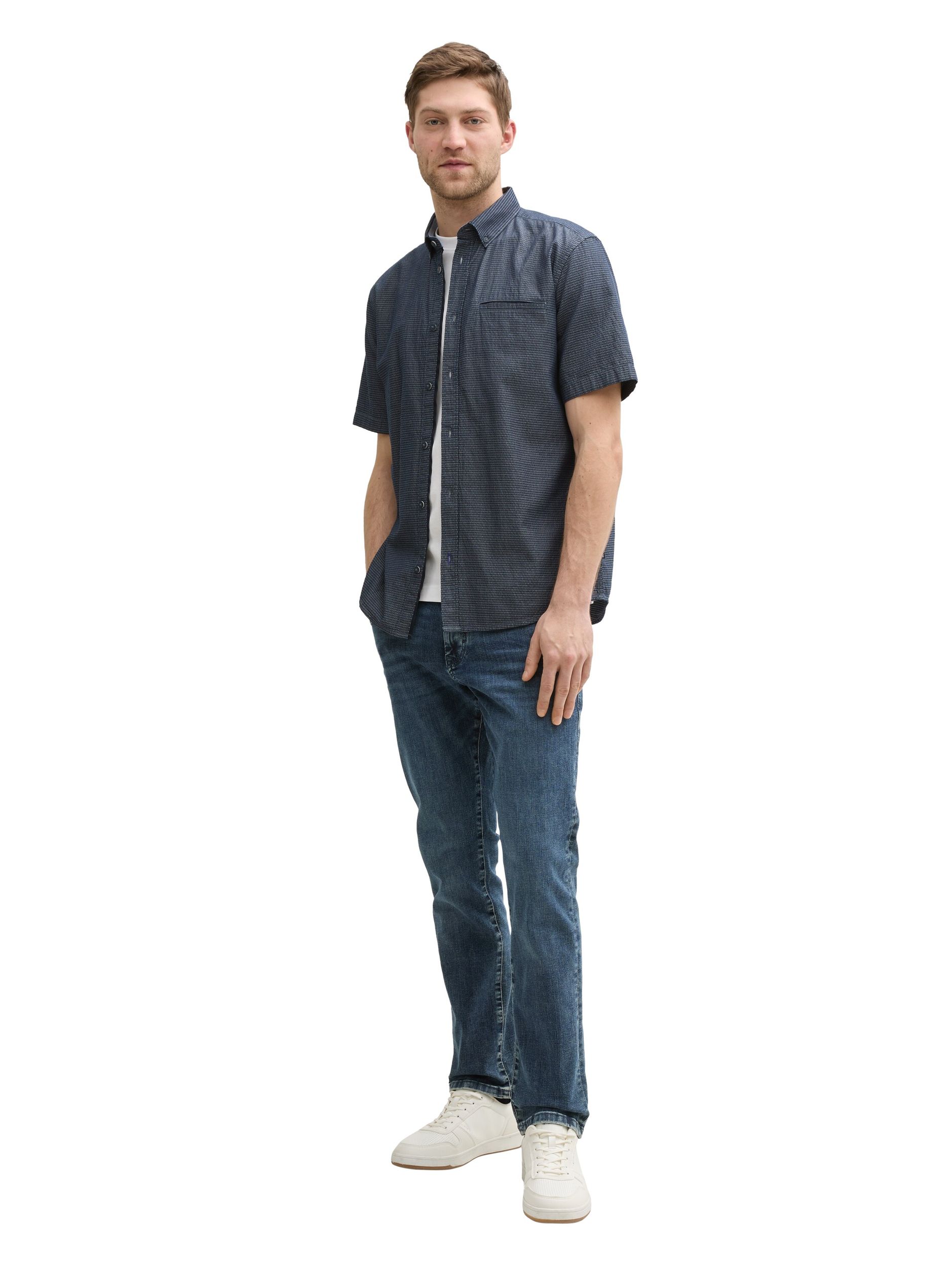 Tom Tailor |  Tom Tailor Hemd Slim Fit  | XL | navy multicolor dot