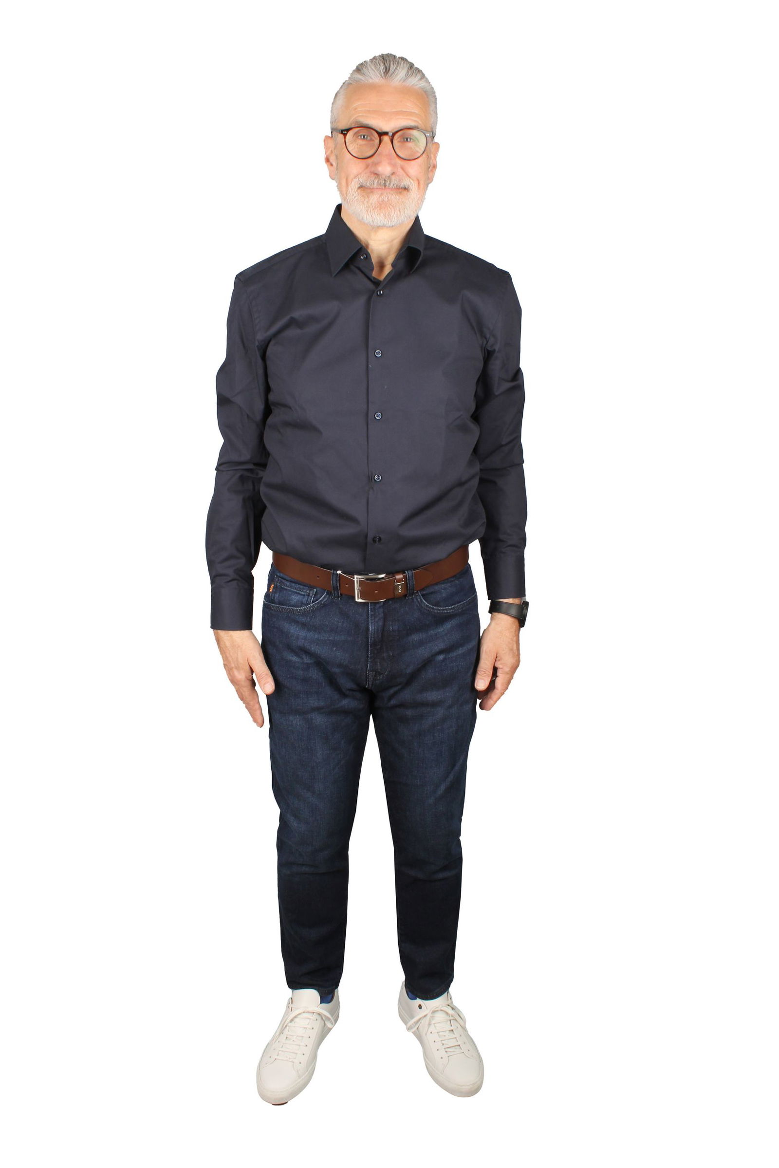 Boss Orange |  BOSS Slim-Fit Jeans "DELAWARE" | 33/34 | dark blue