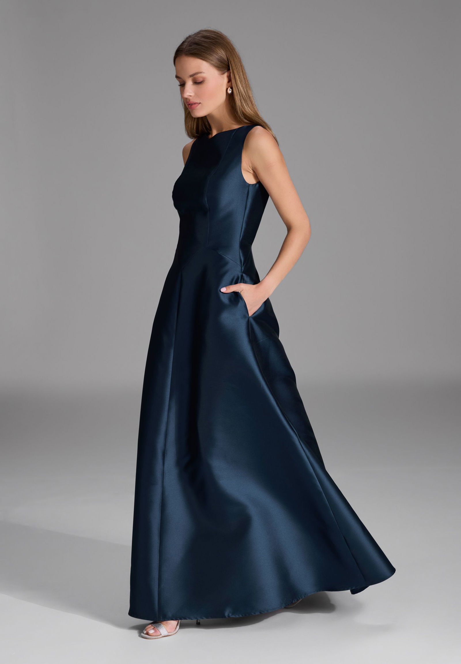 SWING |  SWING Langes Kleid  | 40 | navy