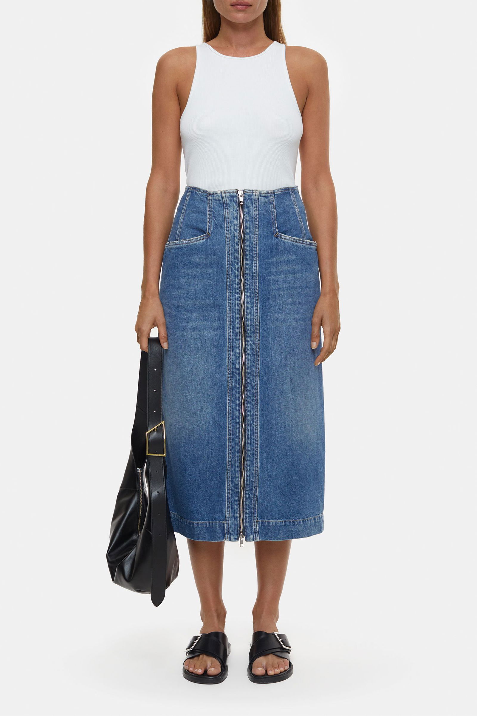 eef62ea79b18d7d284284cd012e09d4a Closed Jeansrock