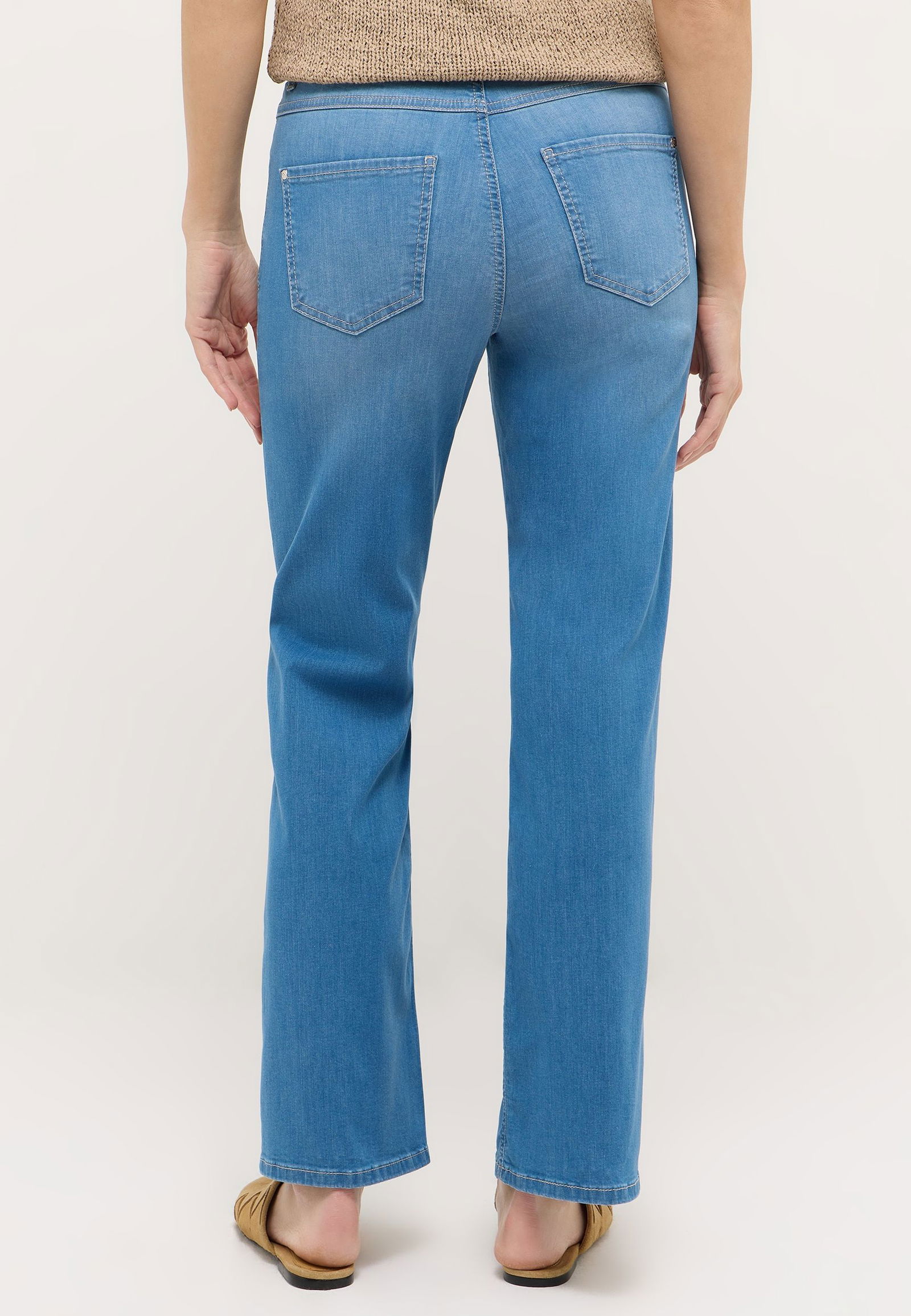 Angels |  Angels Straight Leg Jeans "Lara" | 38/30 | light blue used