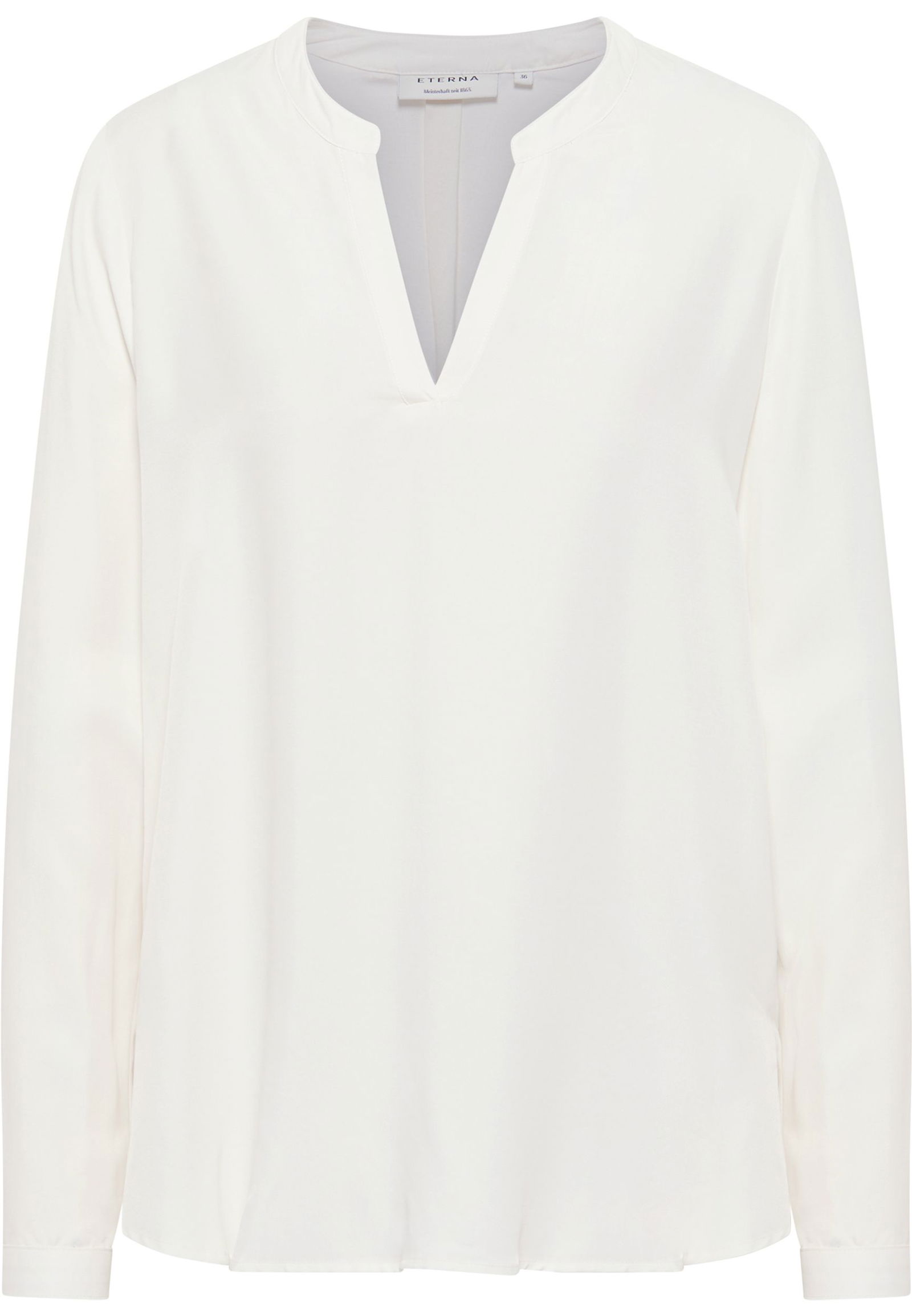 Eterna Bluse Viskose Langarm
