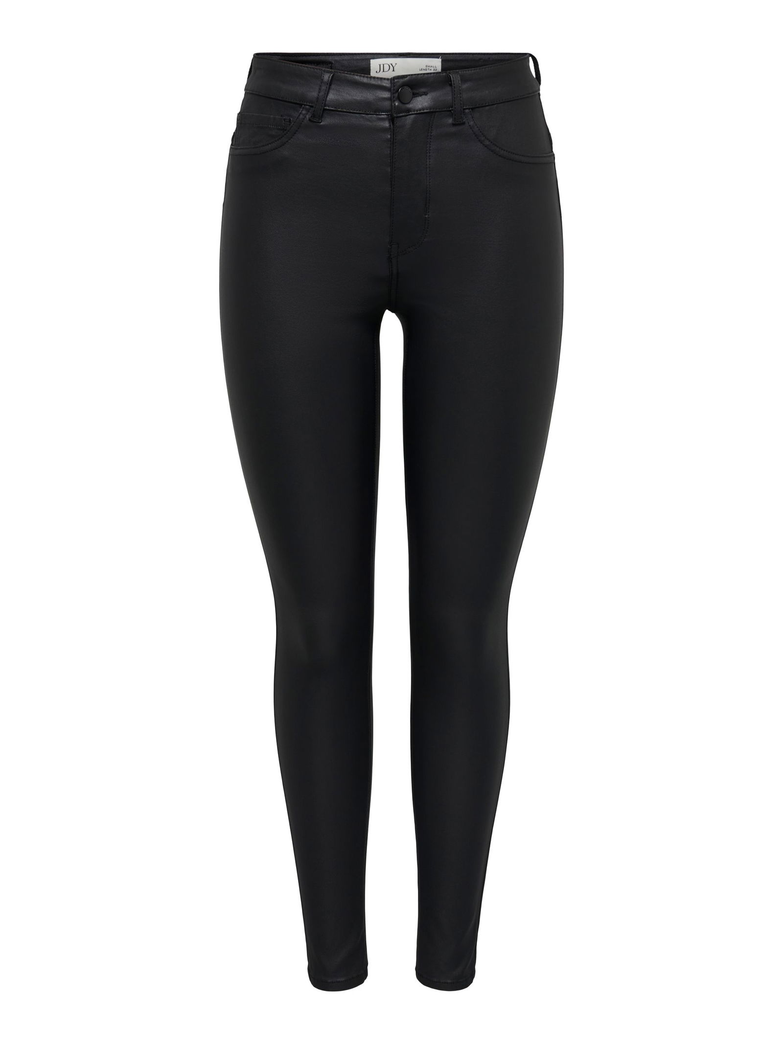 JDY | JDYNEWTHUNDER COATED HIGH SKN PNT NOOS | XS/30 | black
