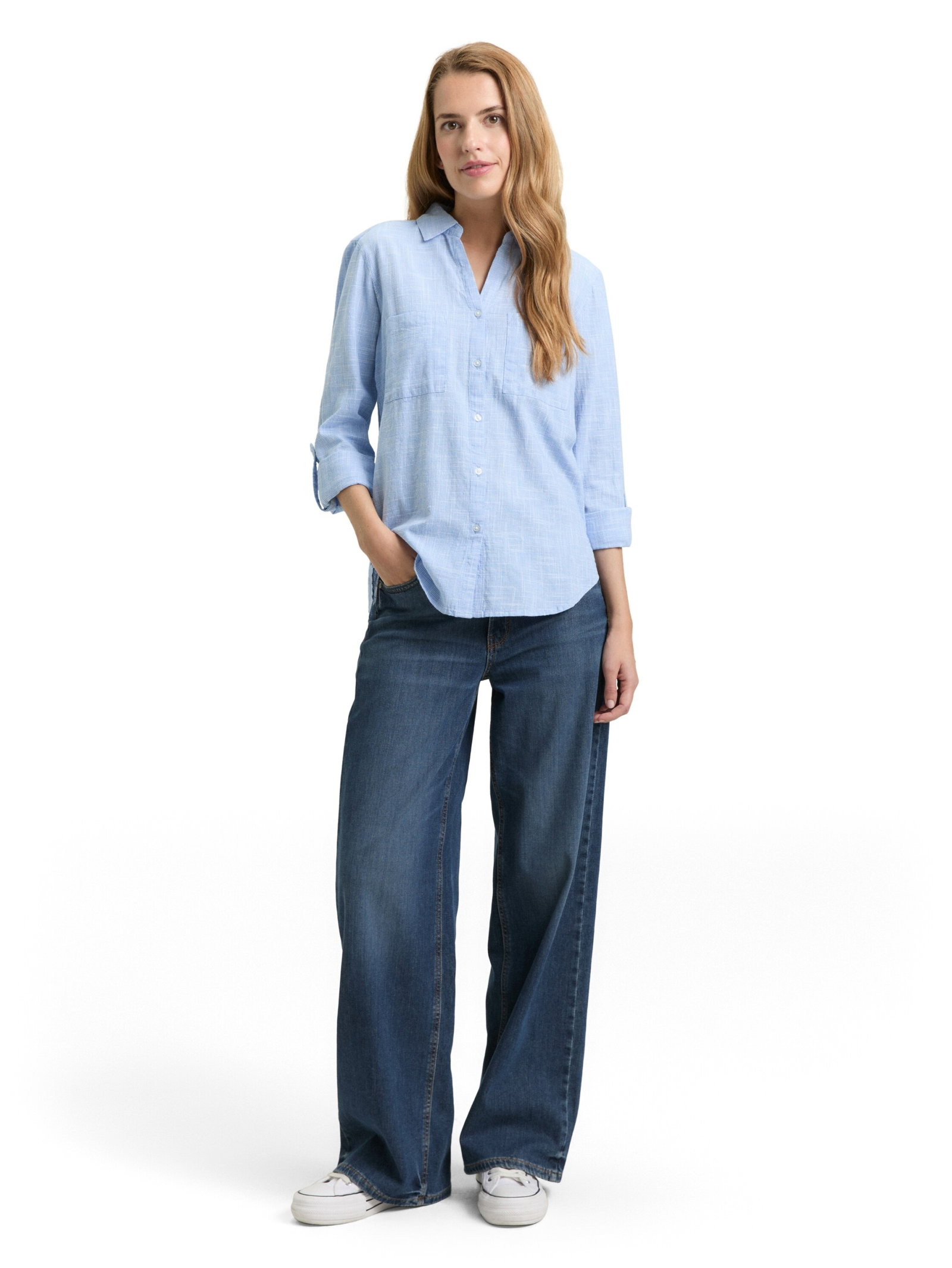 Bluse mit Brusttaschen #3